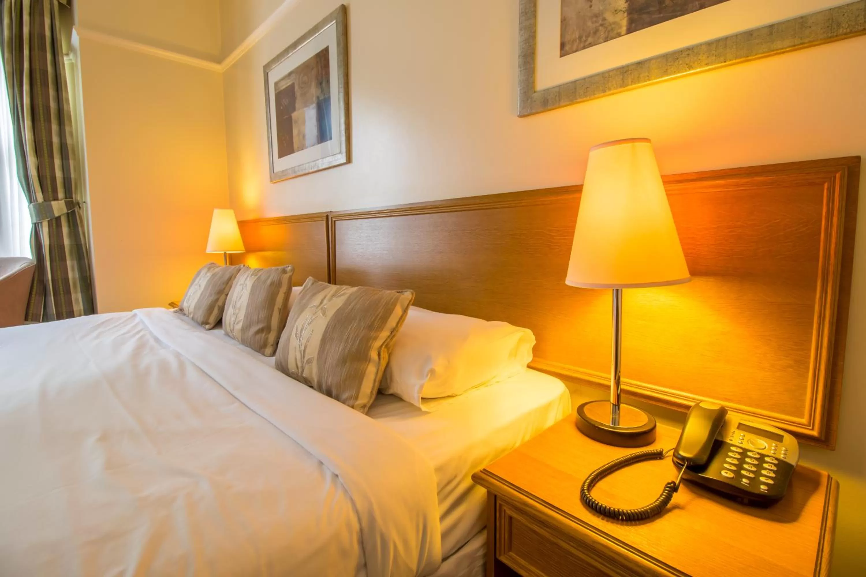 Bed in A Park View Hotel