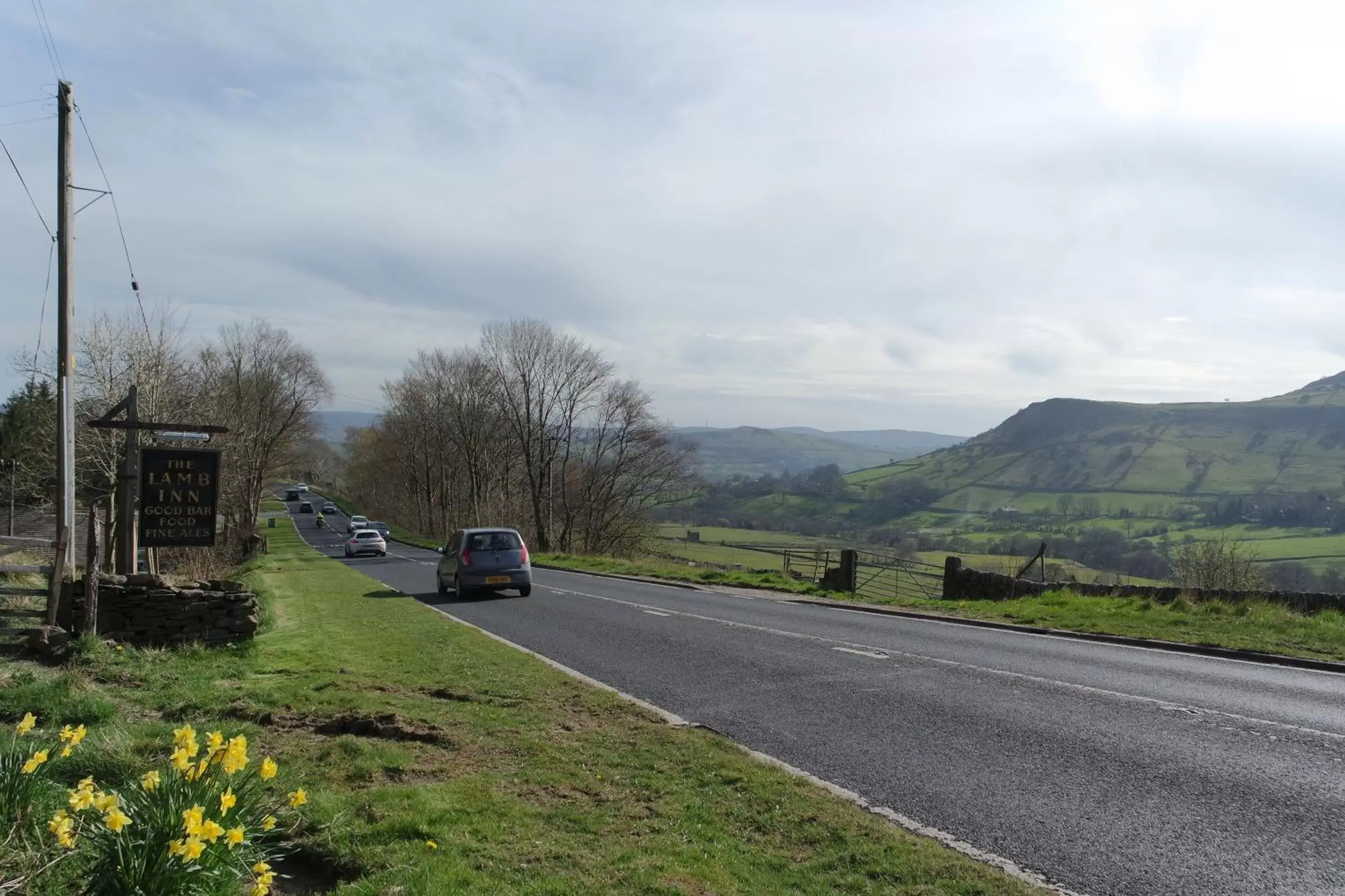 Landmark view in The Lamb Inn Landmark view in The Lamb Inn