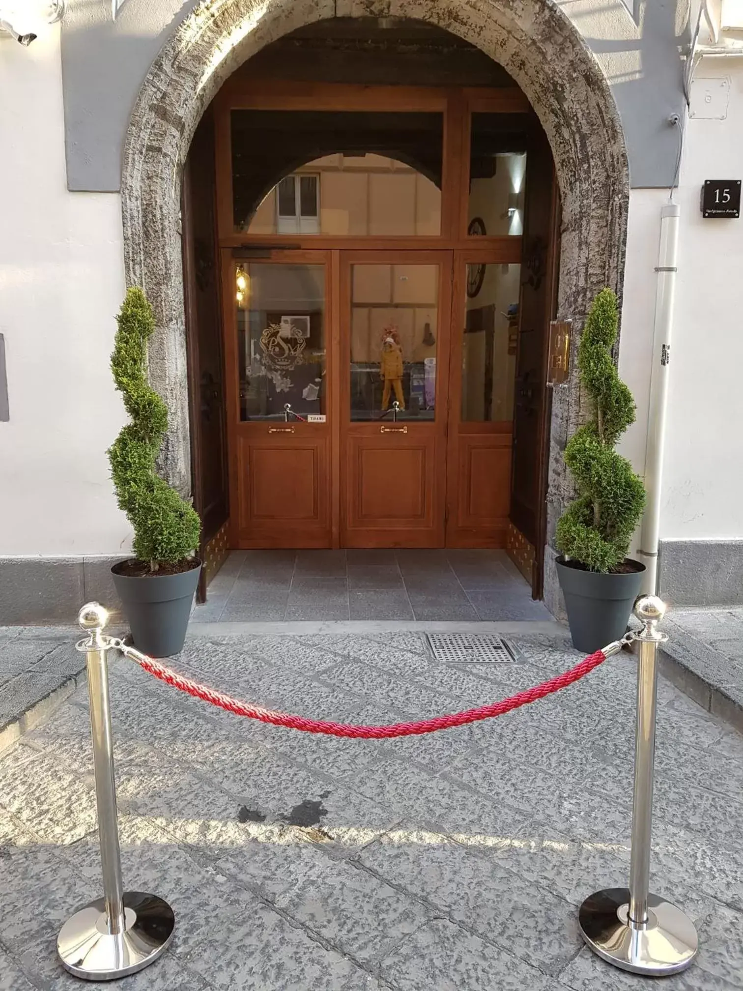 Facade/entrance in Hotel San Michele