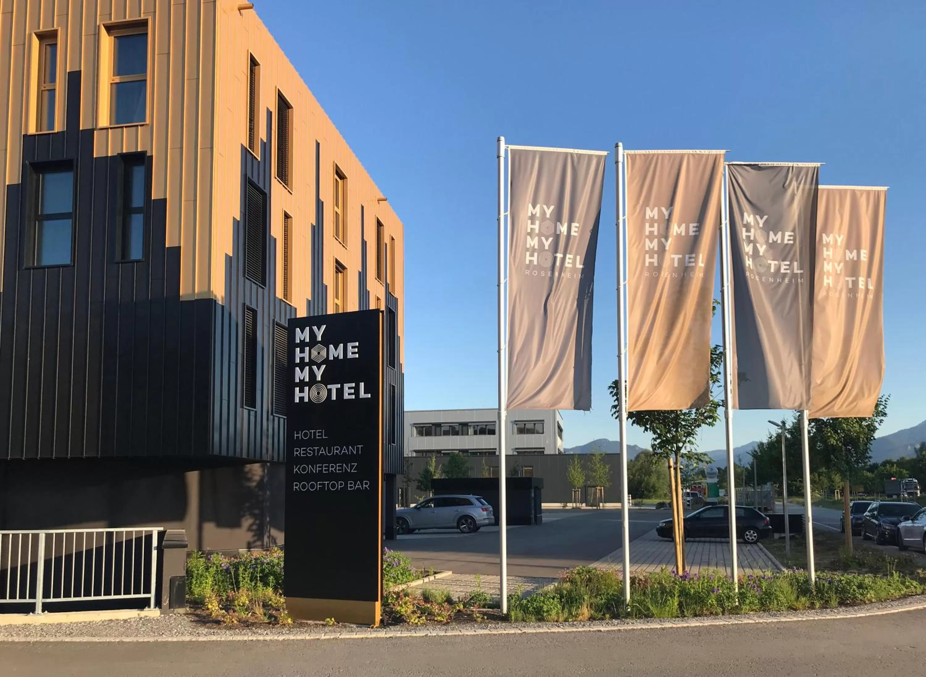 Property building in MY HOME MY HOTEL Rosenheim