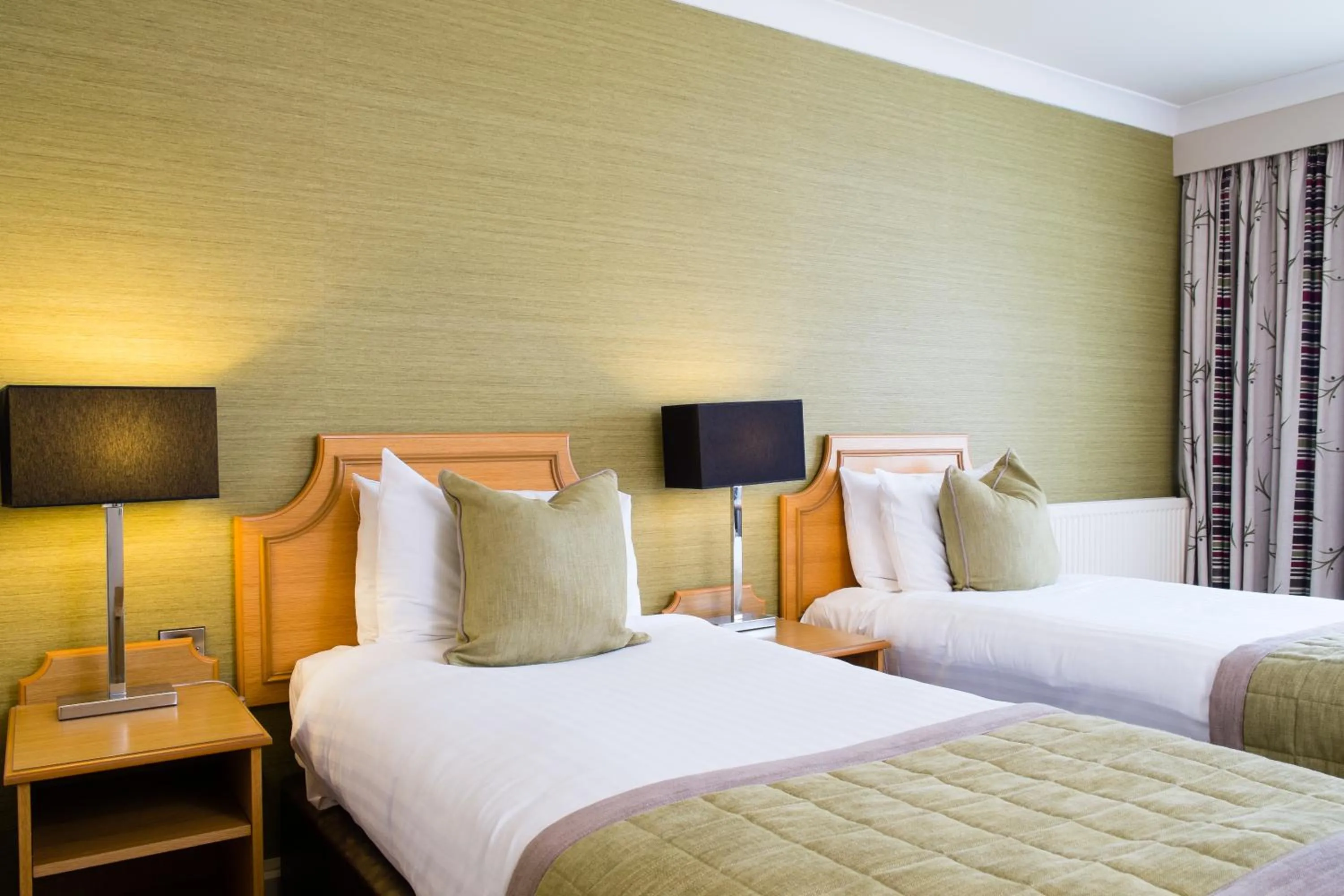 Bed in Lea Marston Hotel