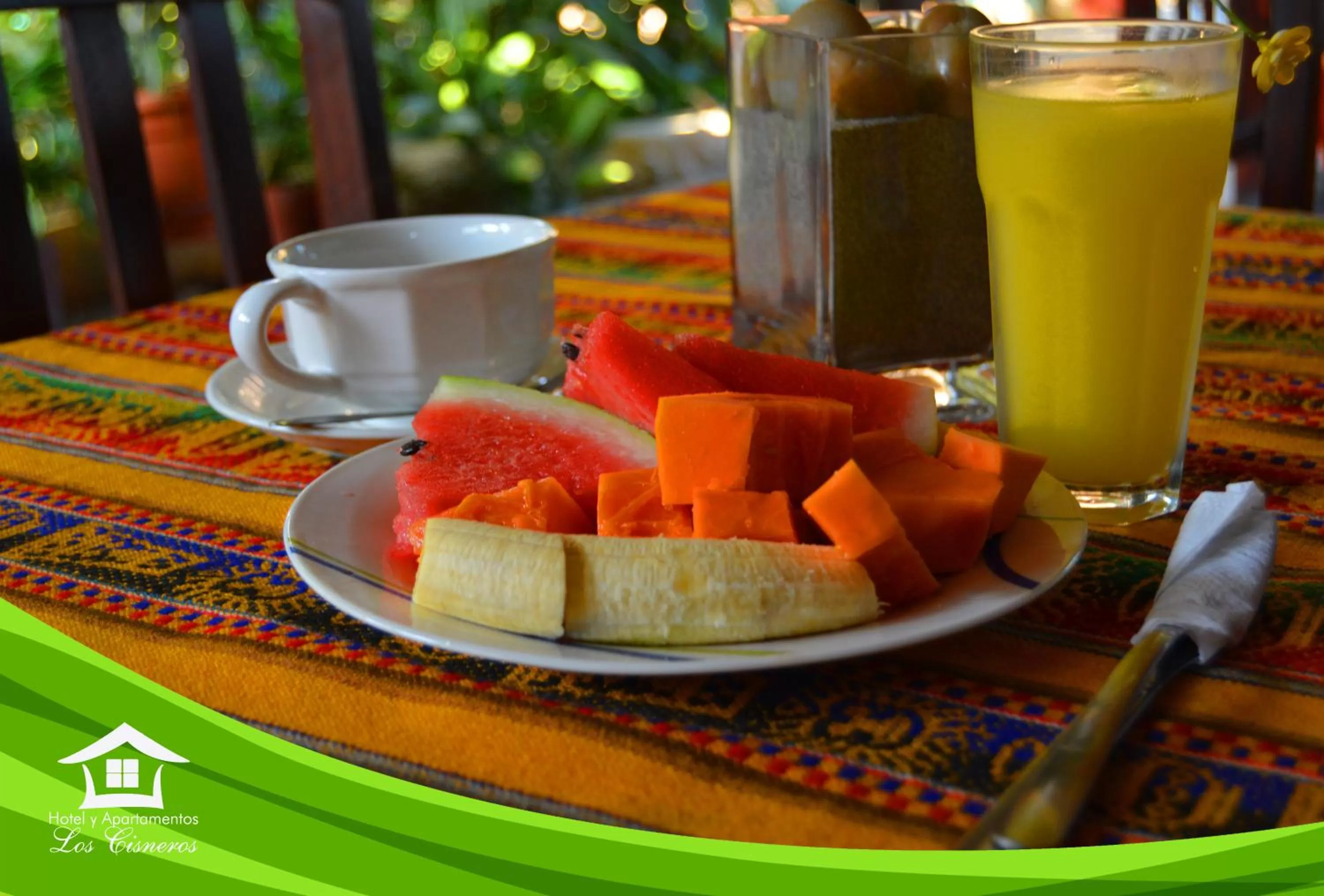 Continental breakfast in Hotel y Apartments Los Cisneros