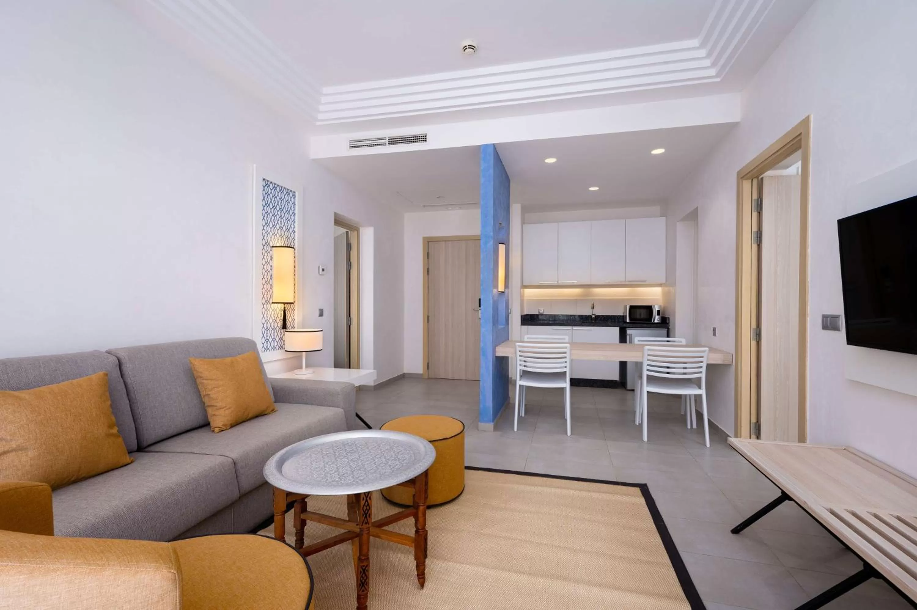 Kitchen or kitchenette in Radisson Blu Resort, Saidia Garden