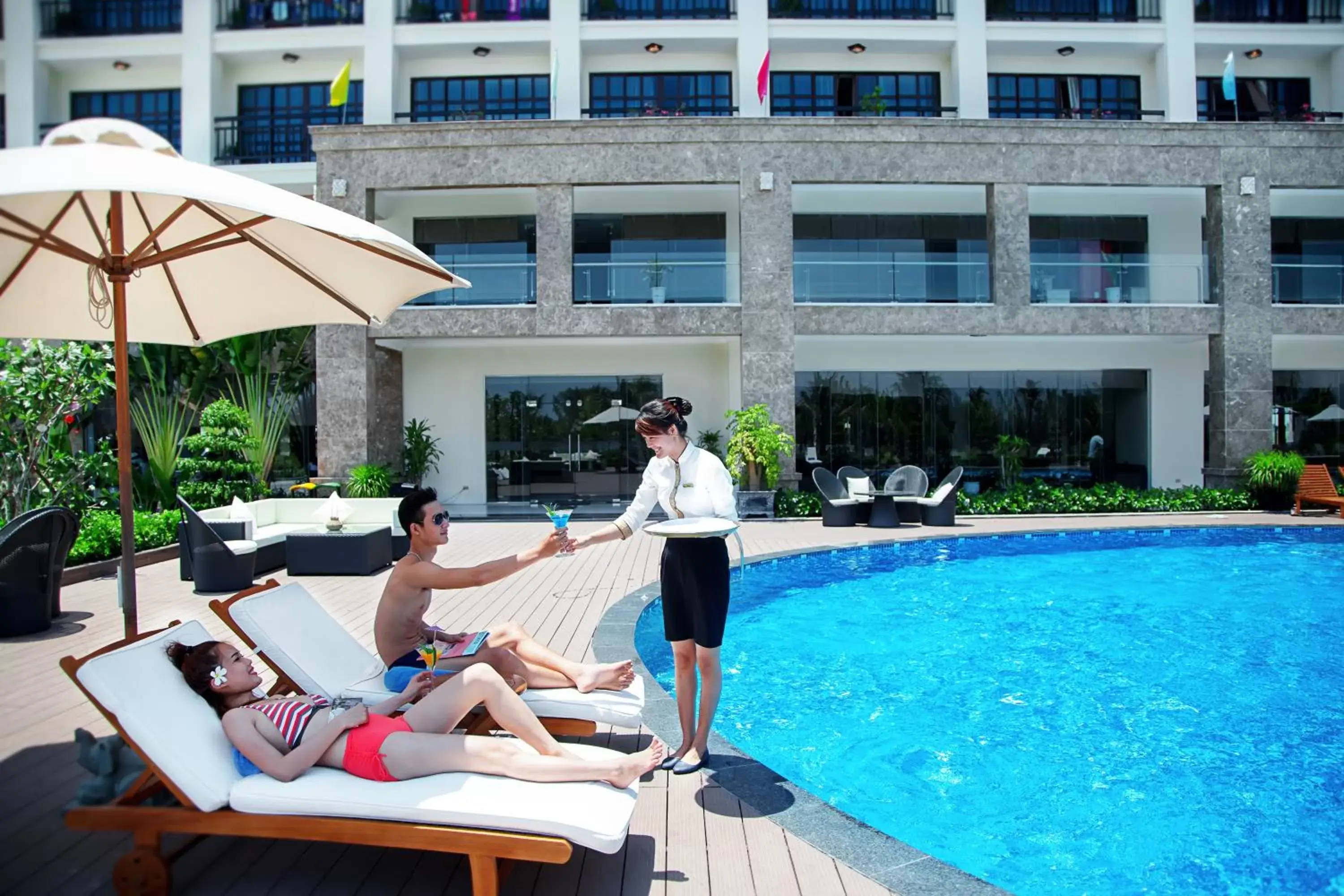 Swimming Pool in Muong Thanh Holiday Hoi An Hotel