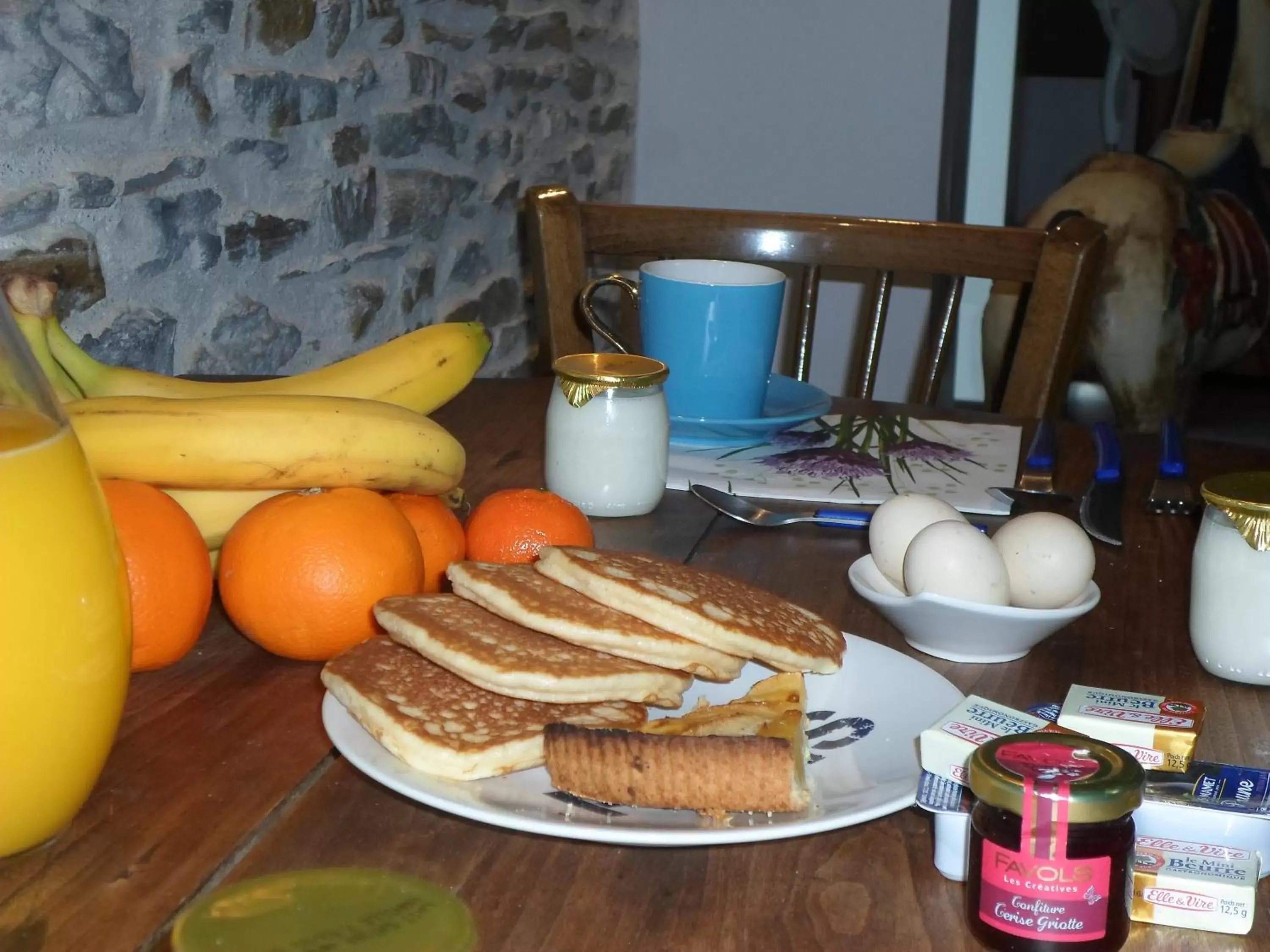 Food and drinks in Les Colombes de la Baie du Mont Saint-Michel