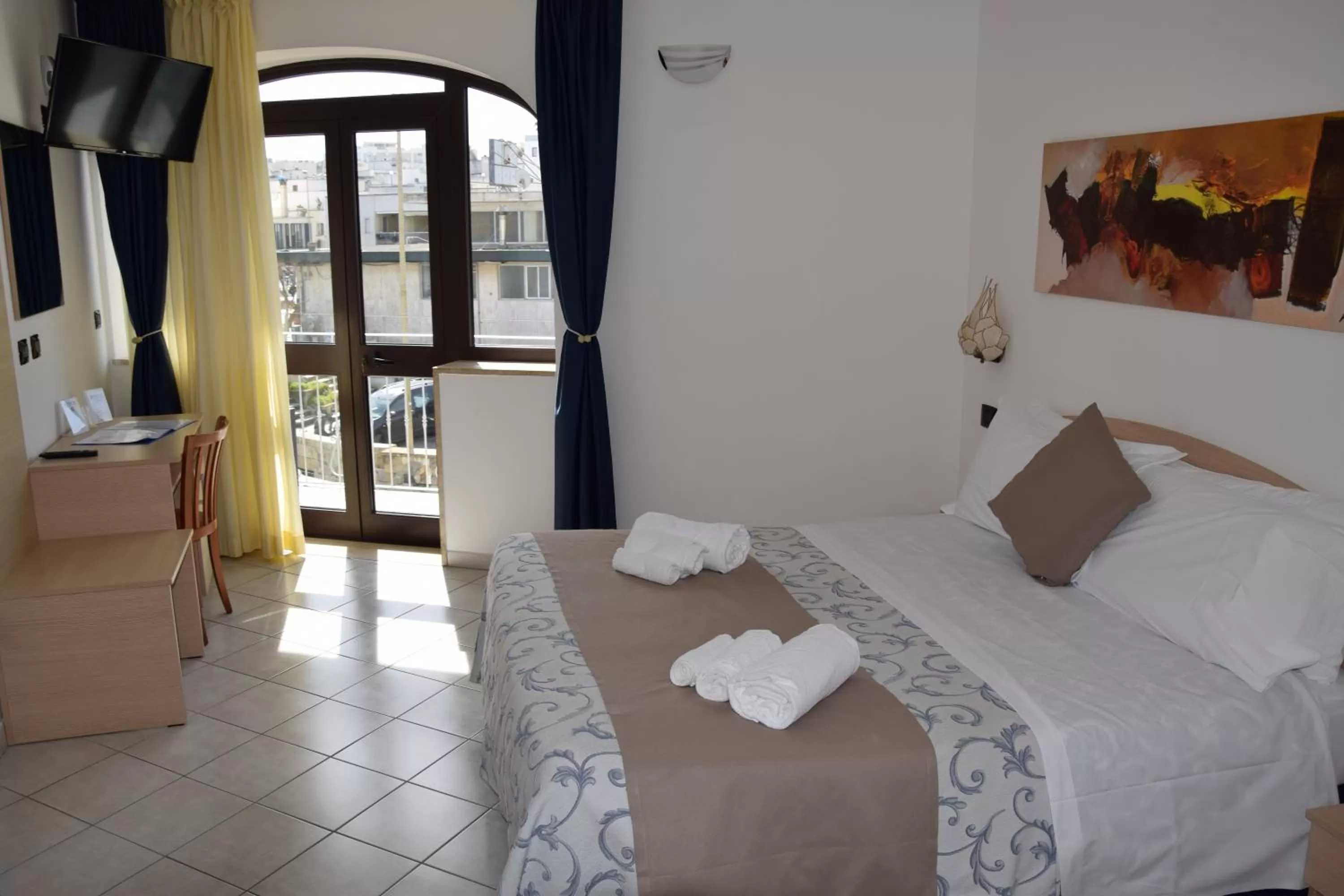 Bed in Hotel Profumo Di Mare