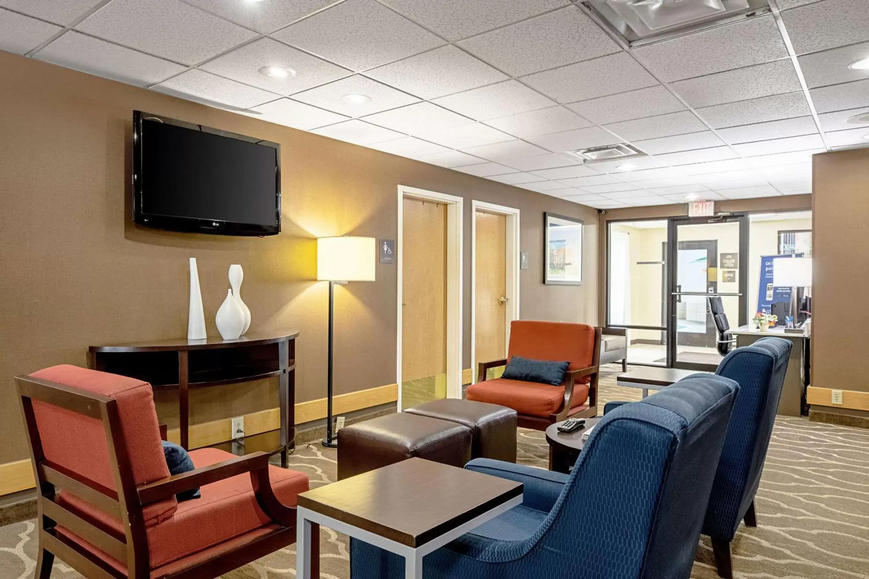 Lobby or reception in Comfort Inn Indianapolis North - Carmel