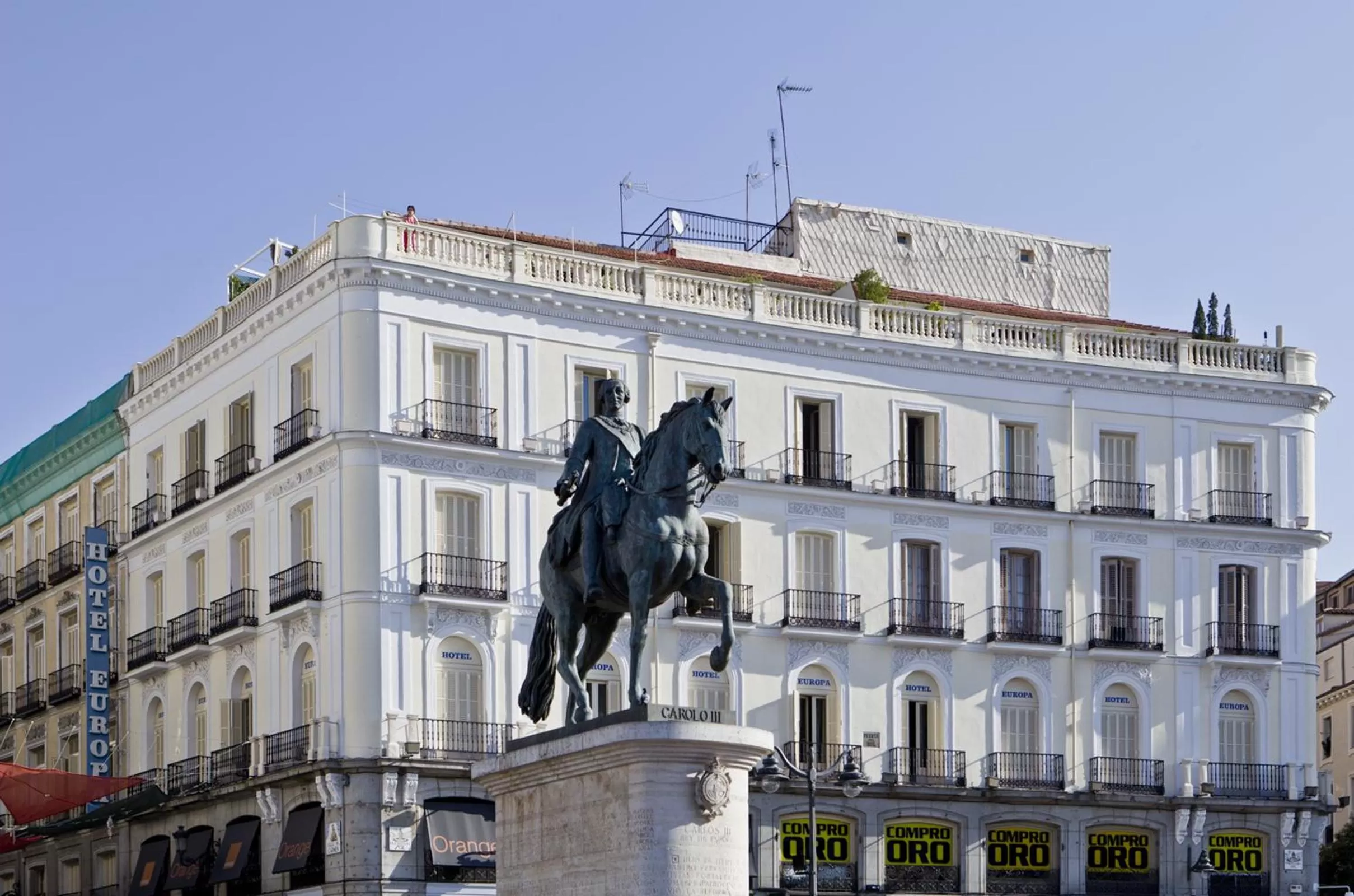 Property building in Hotel Europa