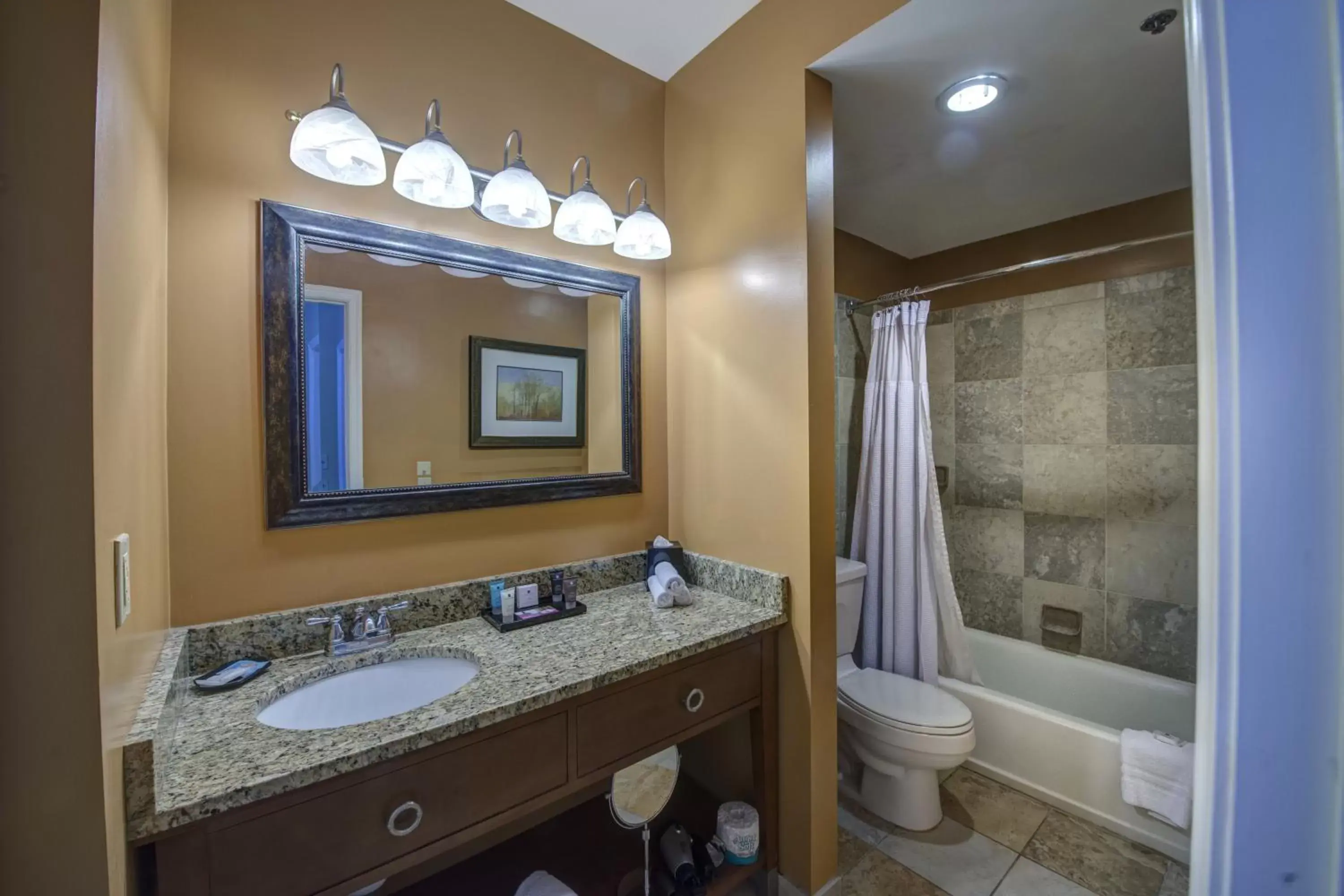 Bathroom in The Rockville Hotel, a Ramada by Wyndham