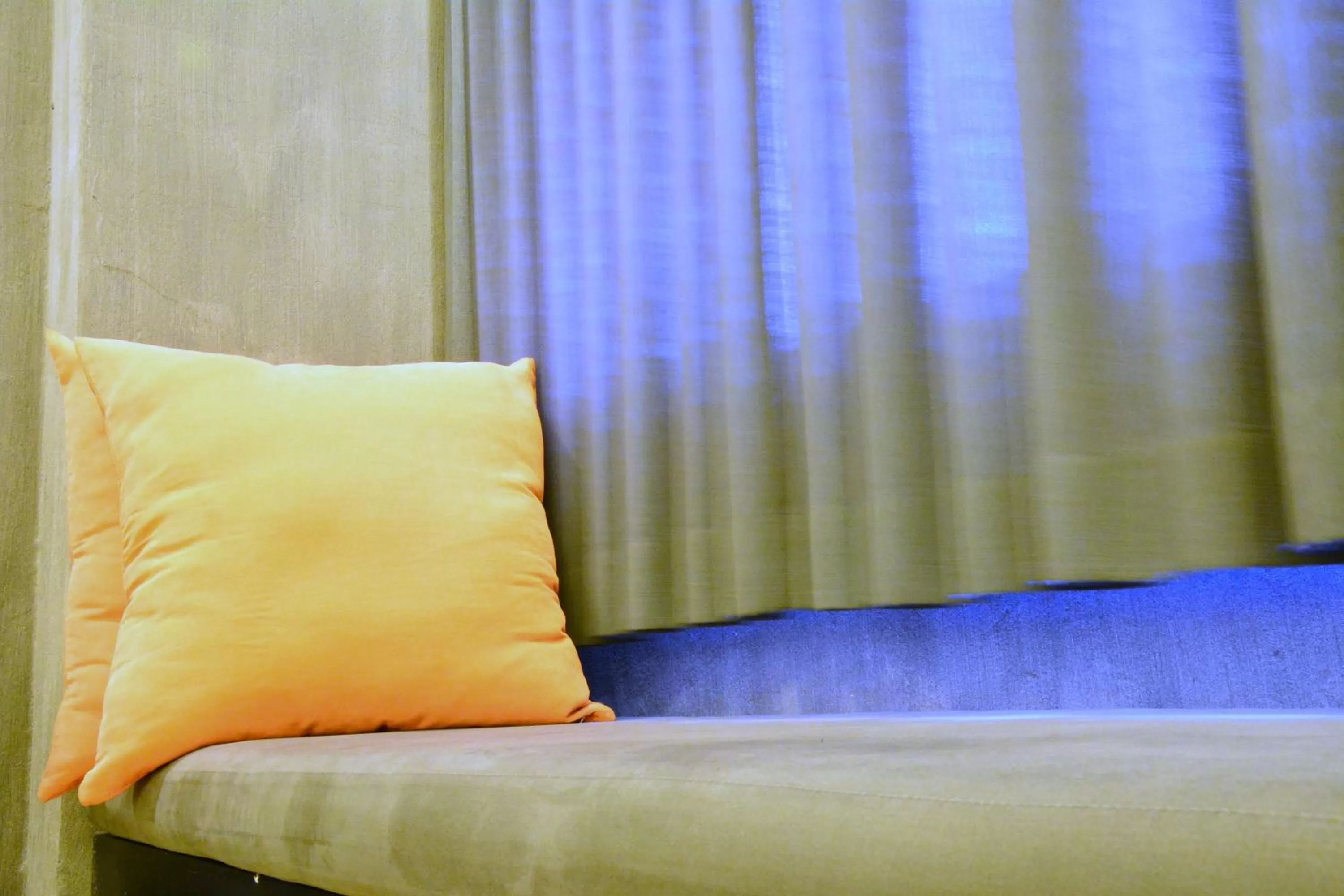 Seating area, Bed in Trinity Silom Hotel