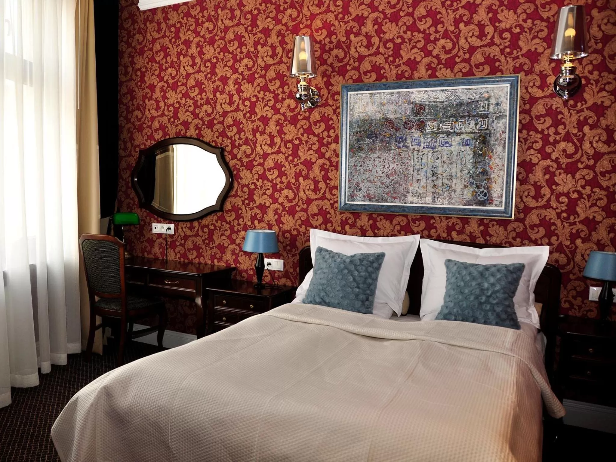 Bed in SleepWalker Boutique Suites