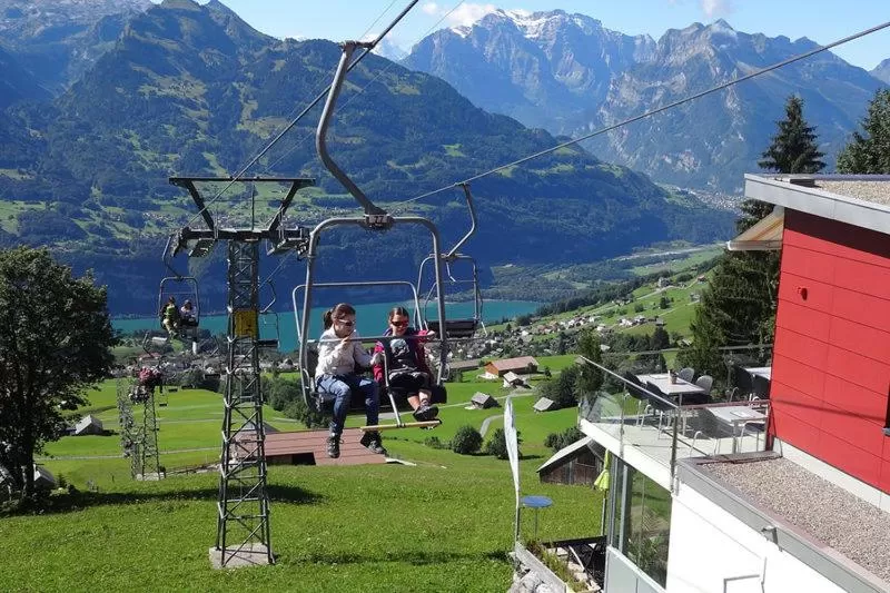 Natural landscape in Schäfli
