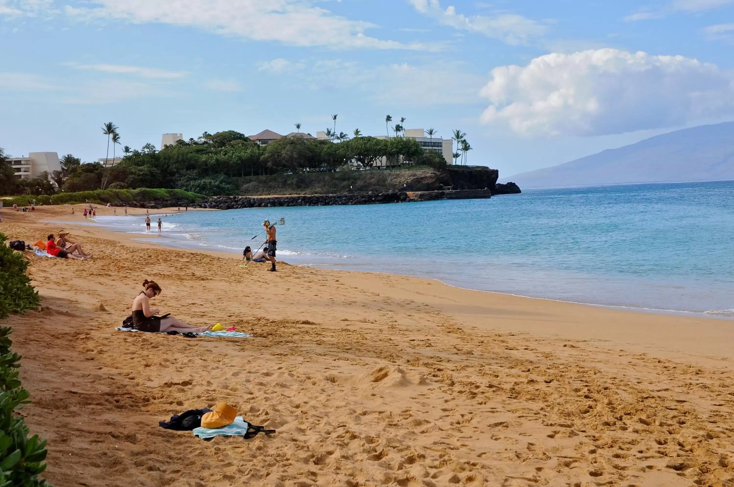 Area and facilities, Beach in Kaanapali Ocean Inn