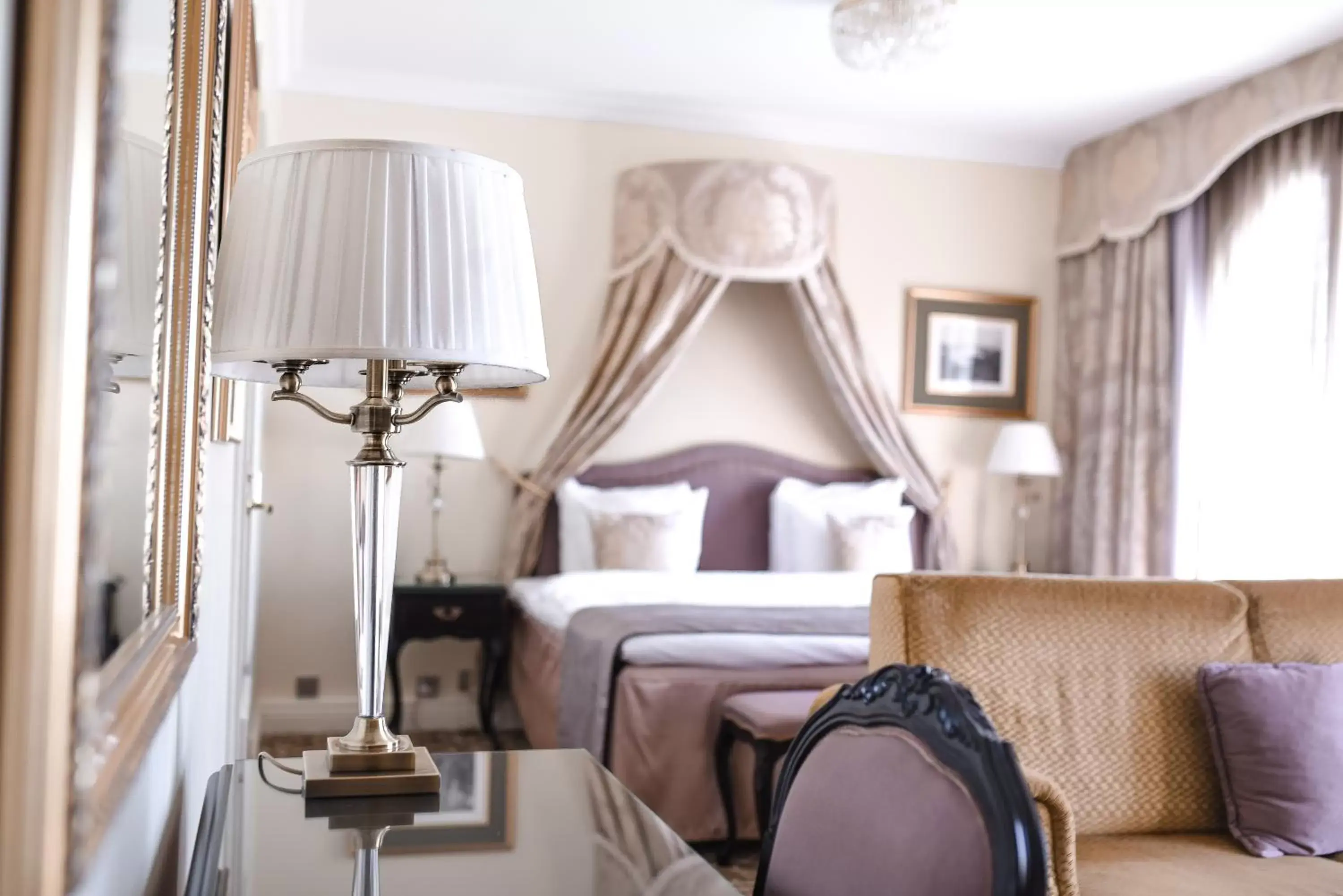 Bed in Hotel Haikko Manor & Spa