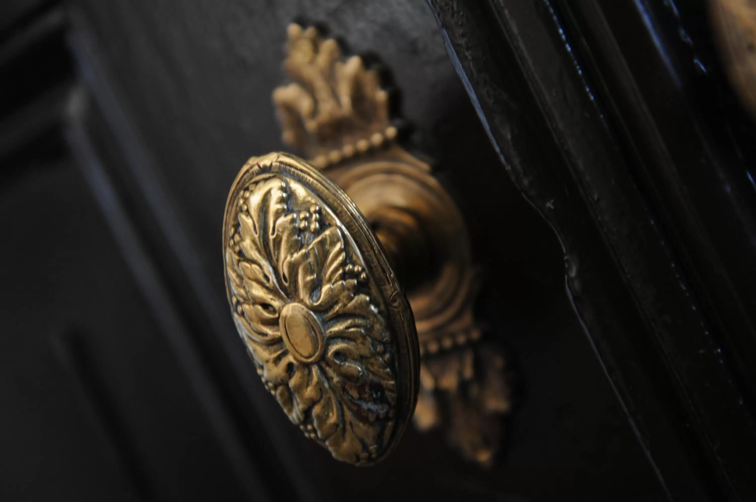 Decorative detail in Hotel Vredehof