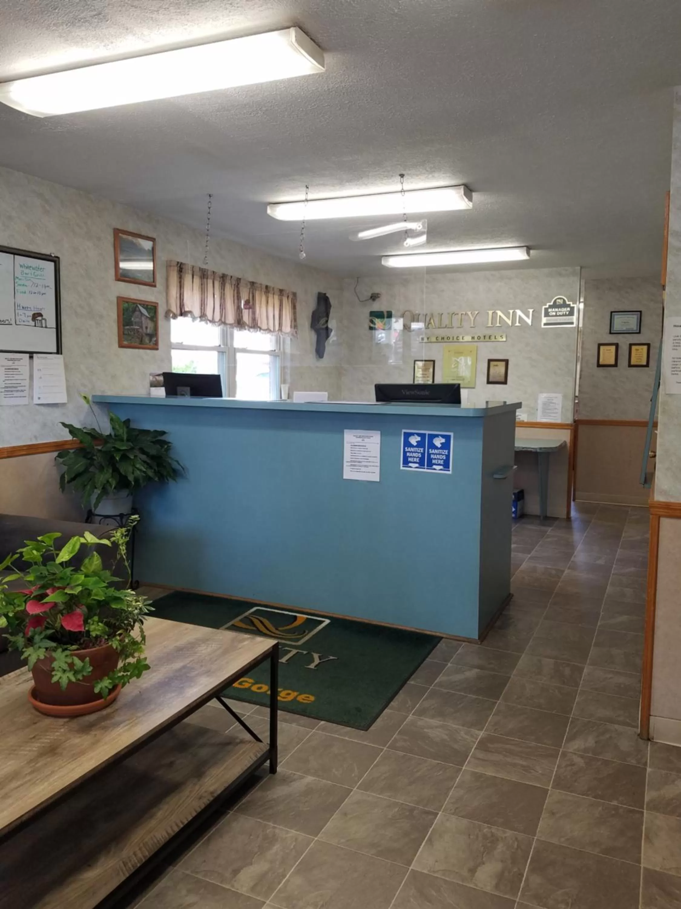 Lobby or reception in Quality Inn New River Gorge