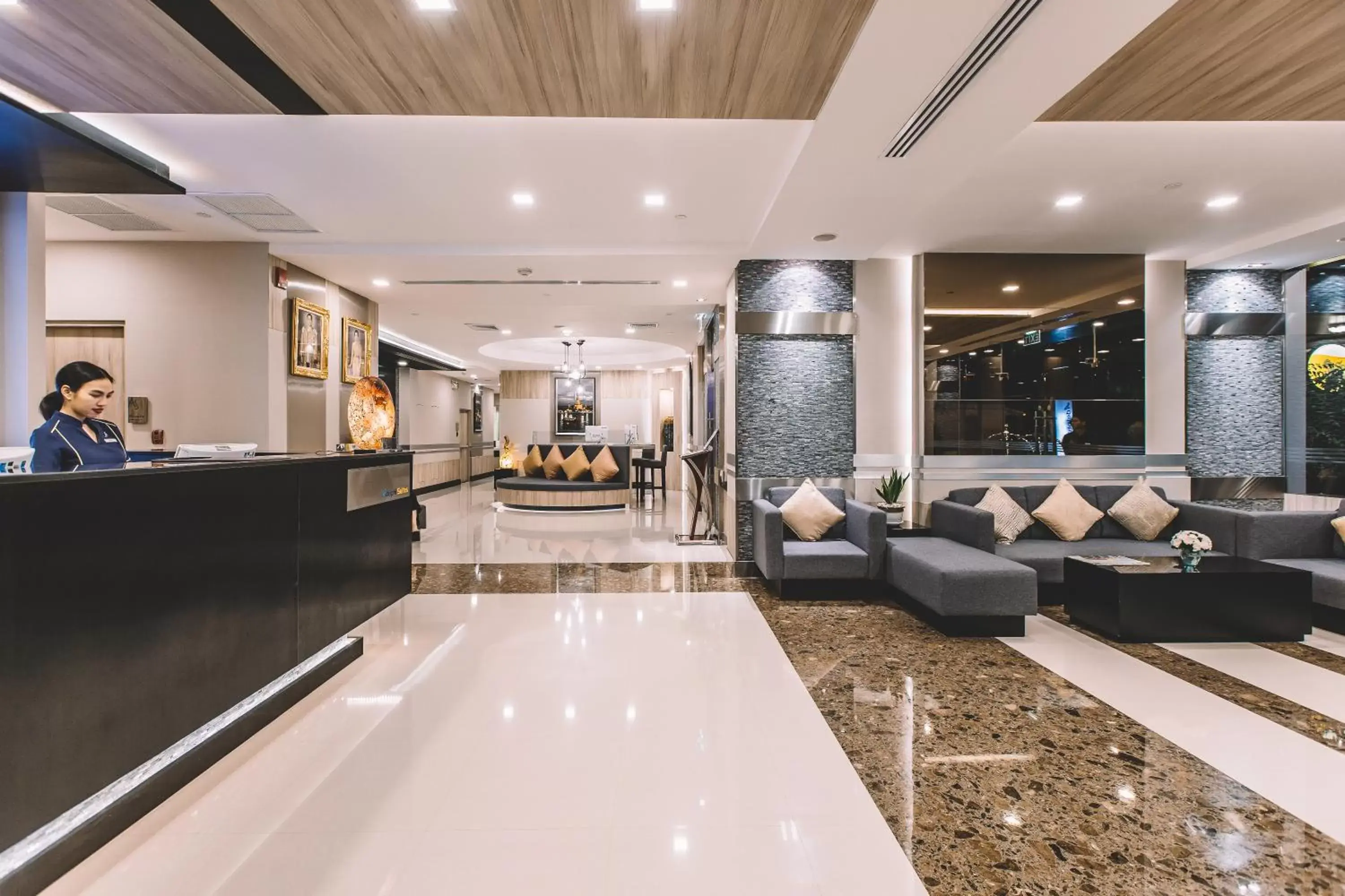 Lobby or reception, Lobby/Reception in Adelphi Suites Bangkok - SHA Extra Plus