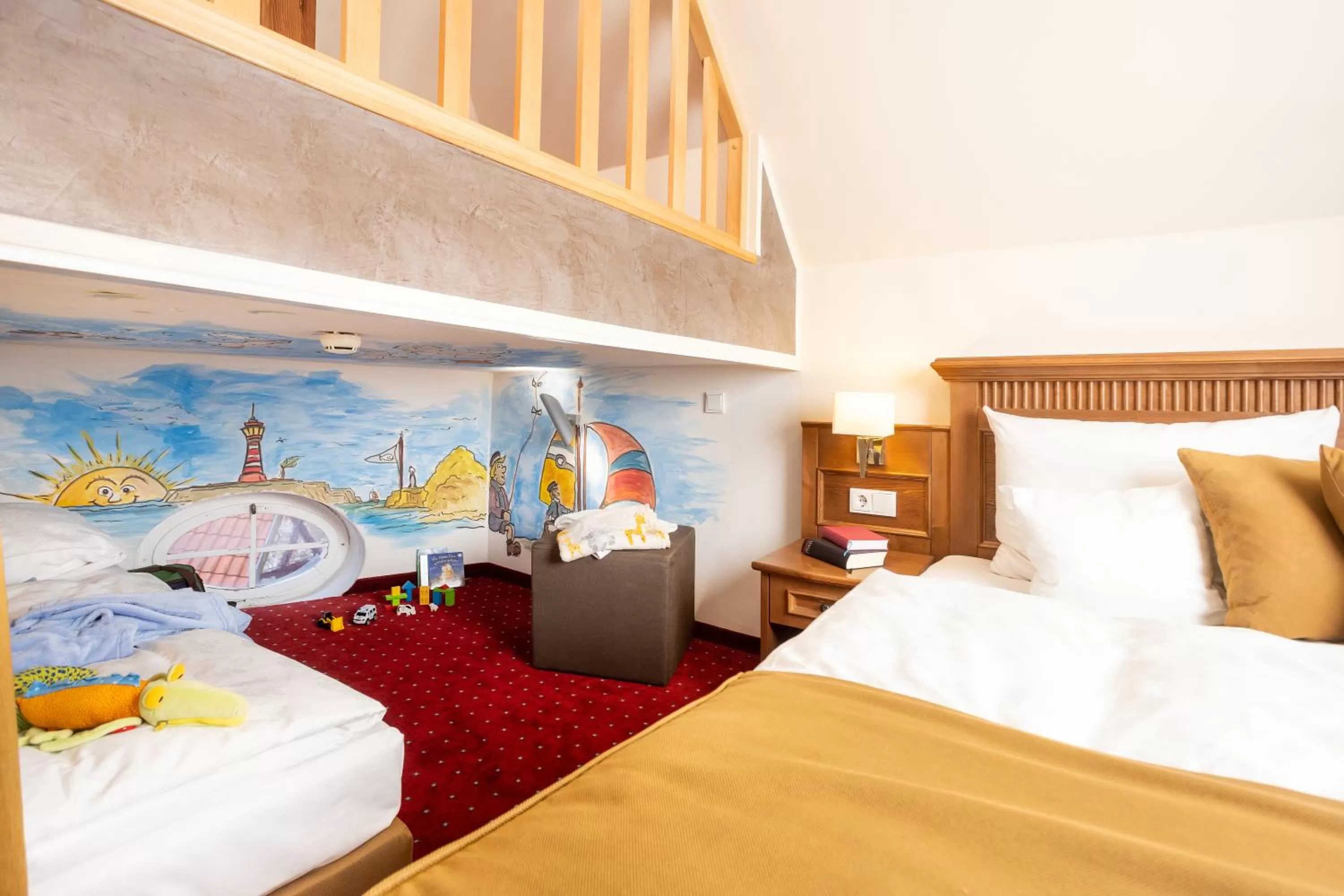 Bedroom in Romantik Hotel Scheelehof Stralsund