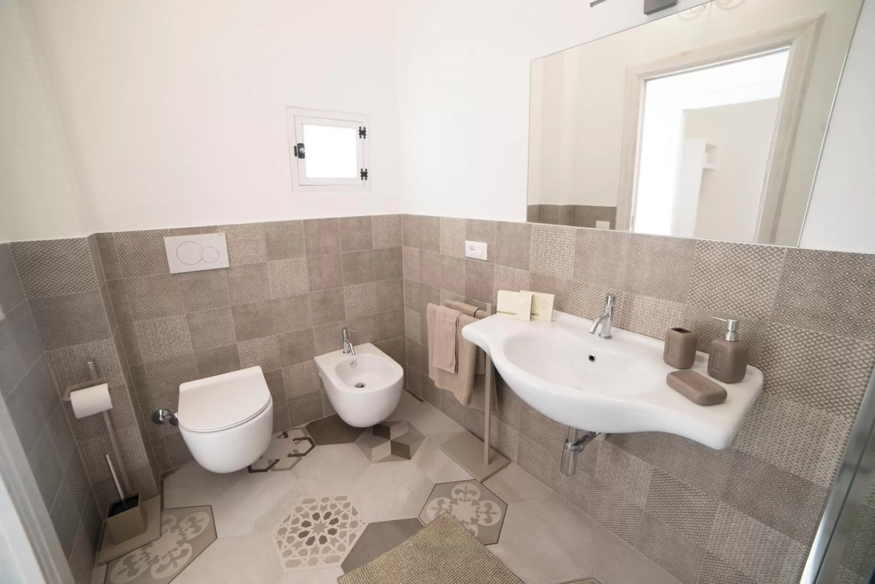 Bathroom in Aria di Vico Aparthotel