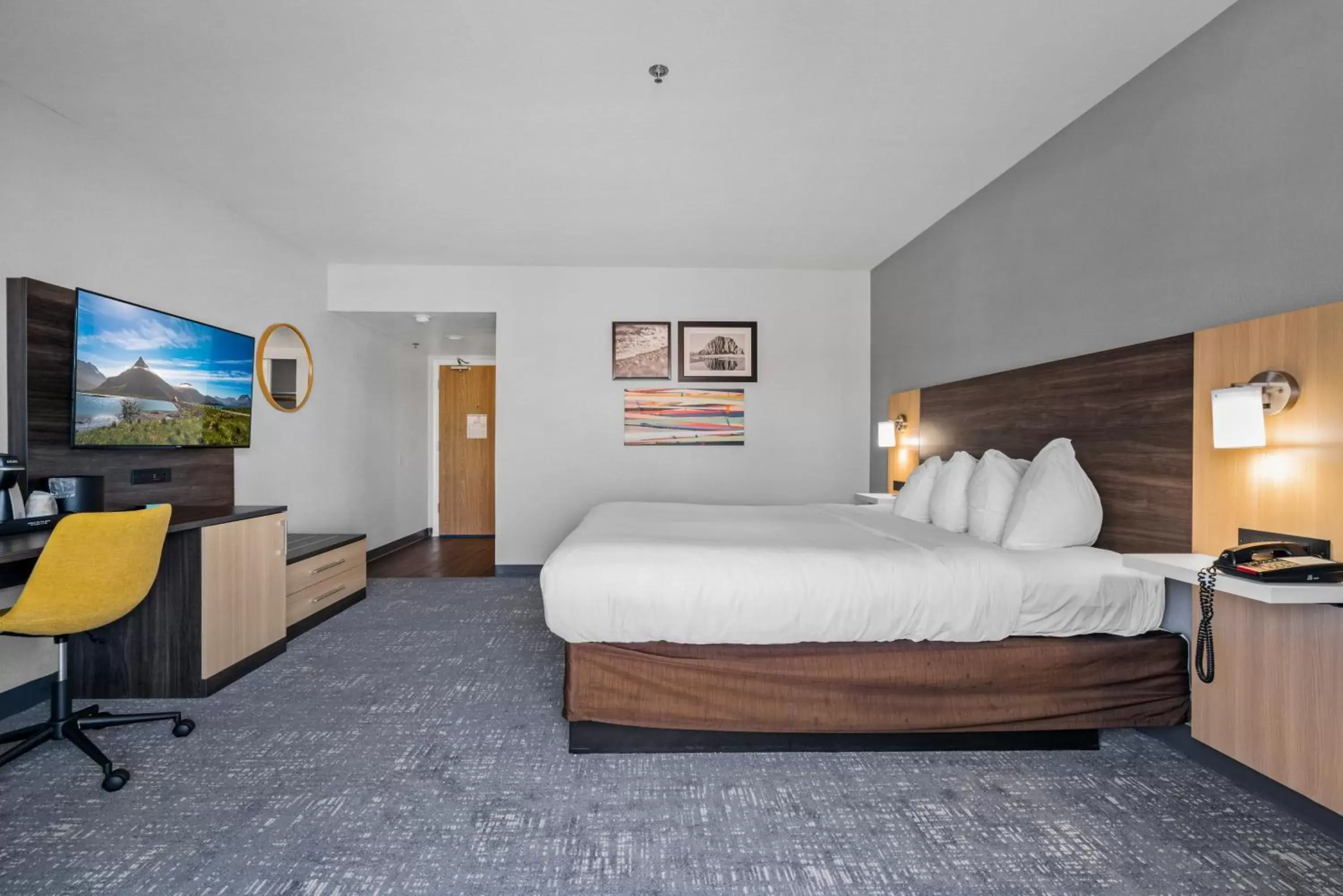 Bedroom, Bed in Hotel Avisa Downtown