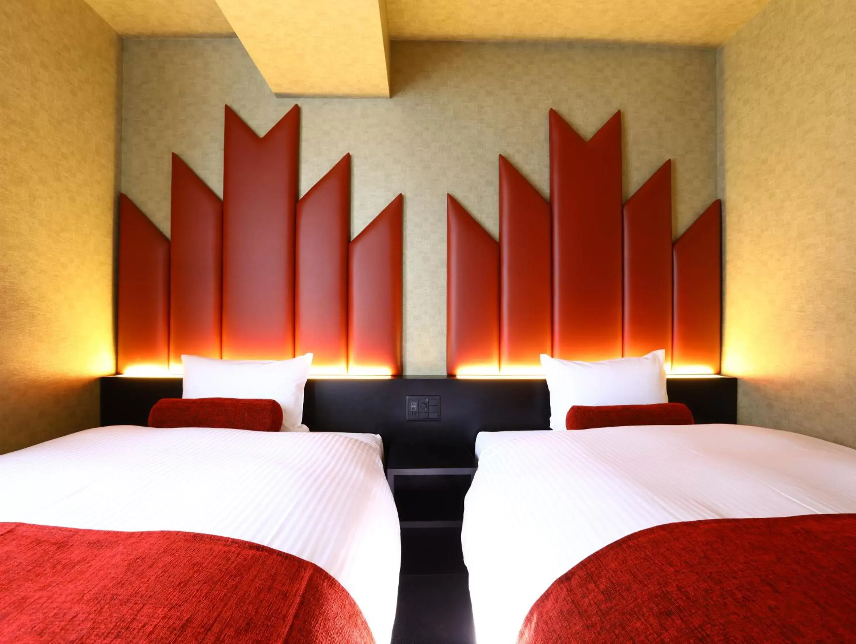 Bed in Hotel Wing International Select Osaka Umeda