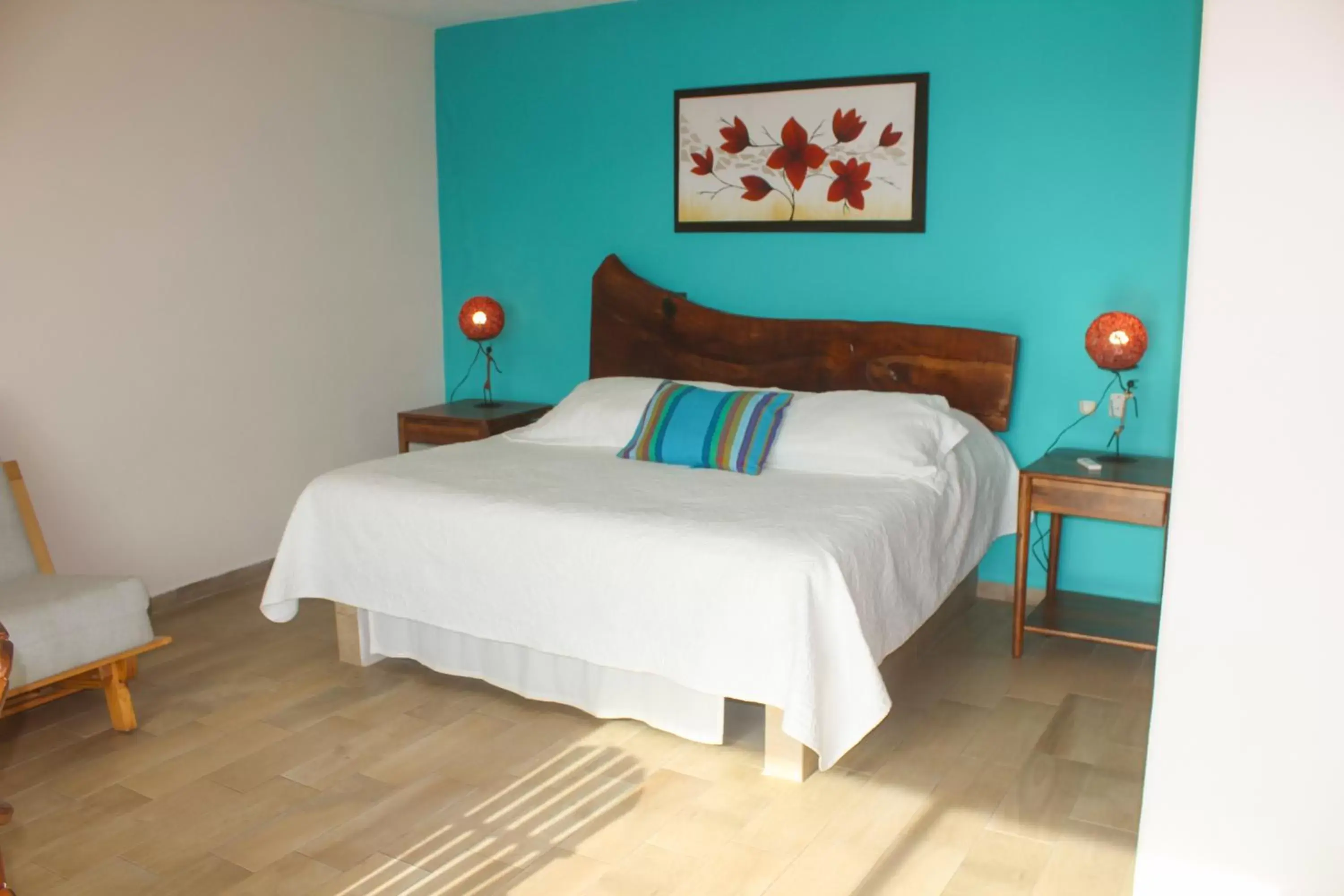 Bed in Villa Los Corales