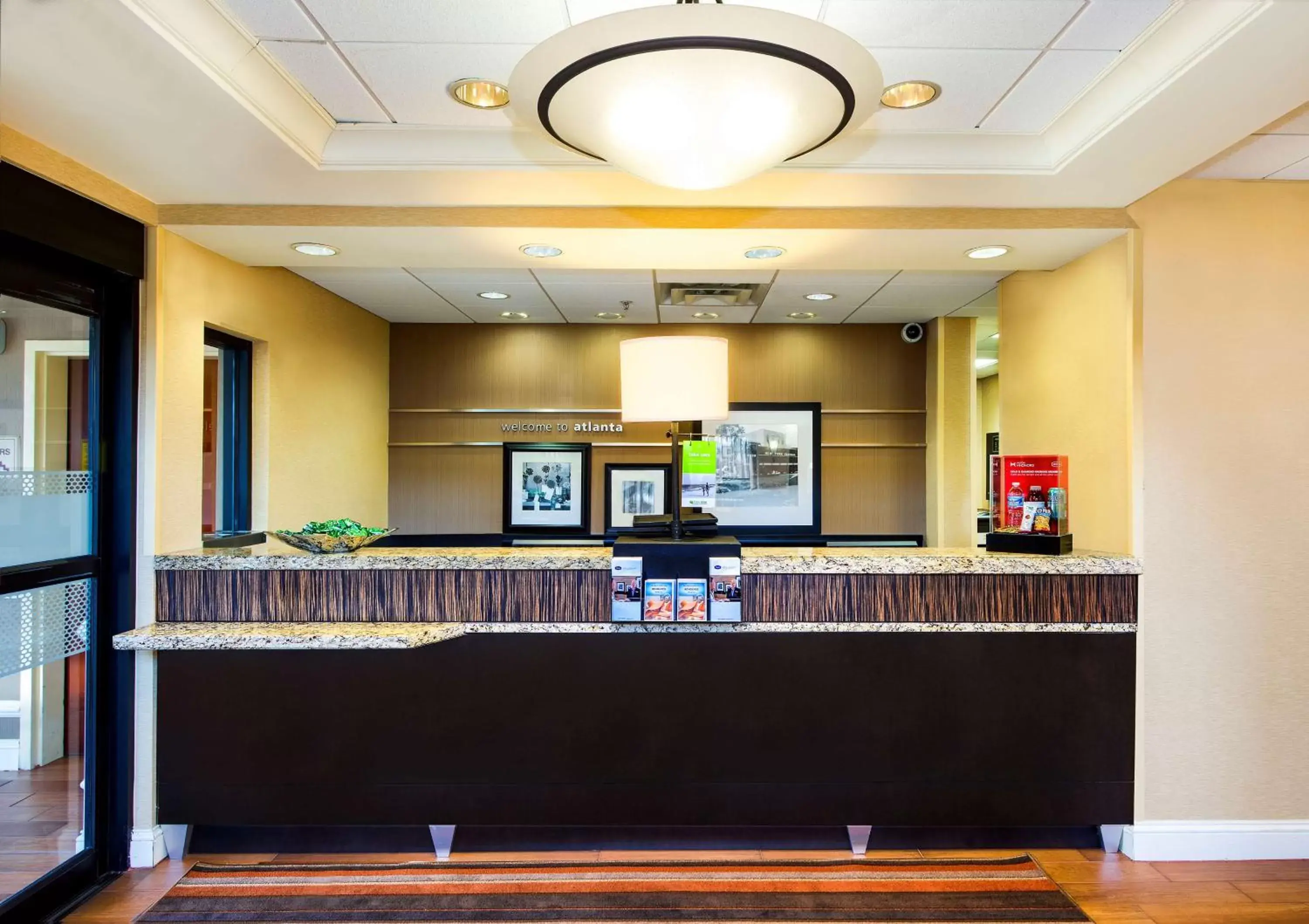 Lobby or reception in Hampton Inn & Suites-Atlanta Airport North-I-85