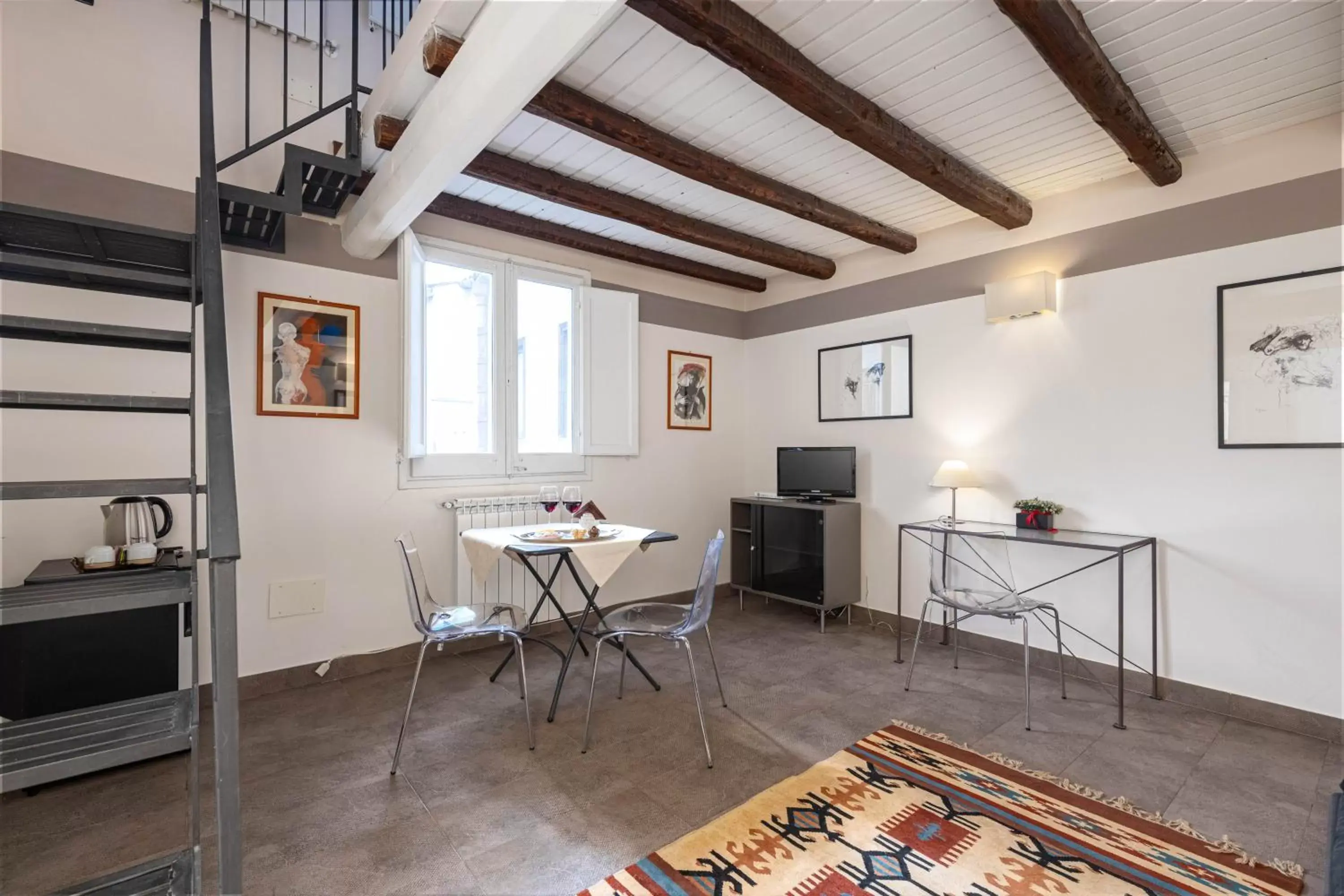 Living room, Dining Area in B&B Sant'Agostino