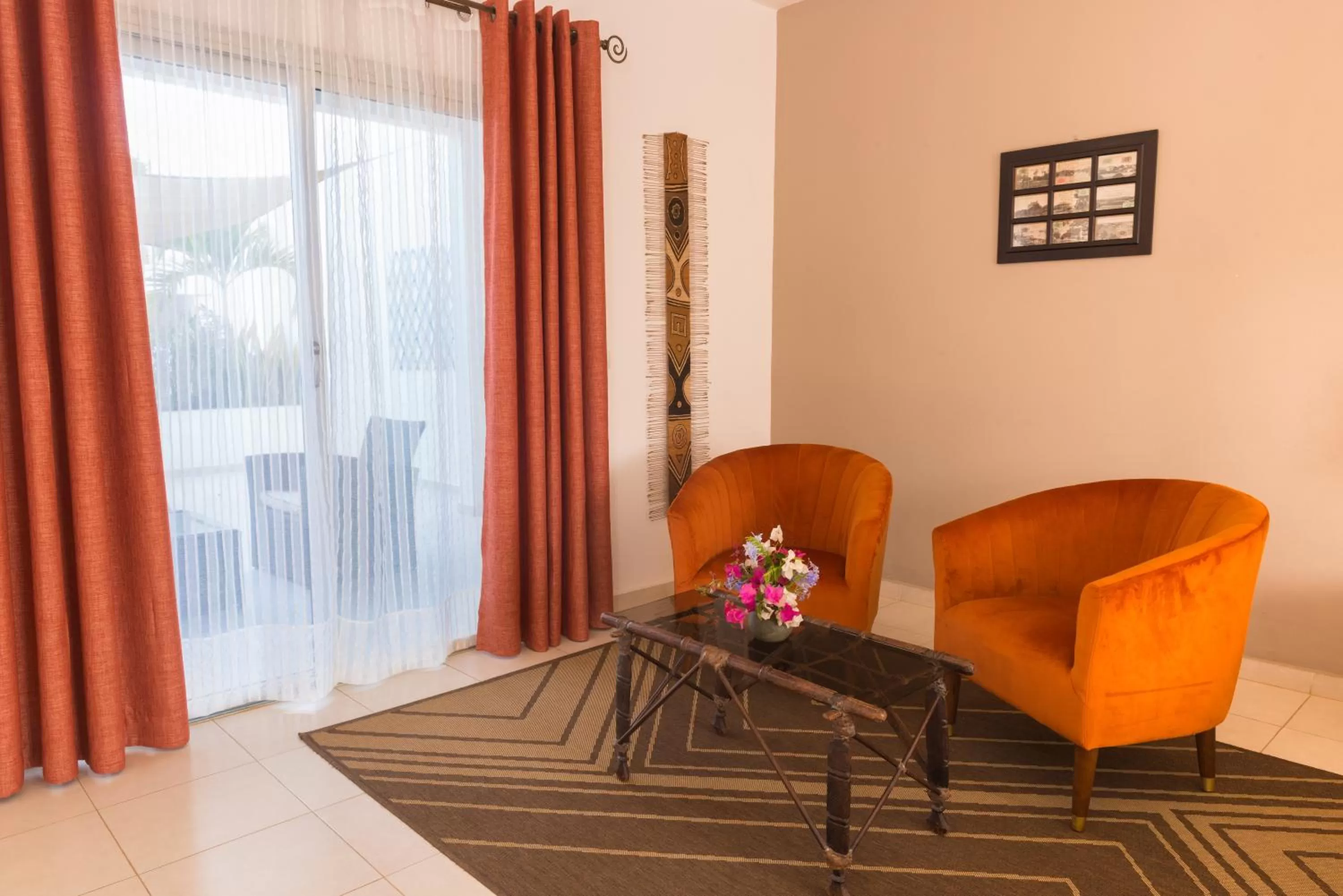 Living room in La Résidence