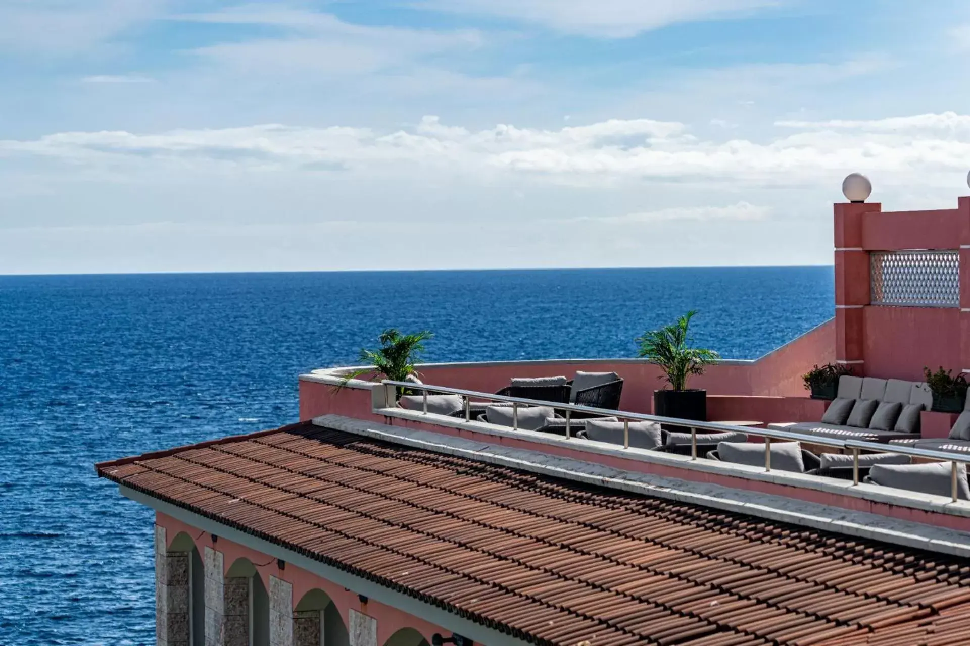 Balcony/Terrace, Sea View in Terceira Mar Hotel