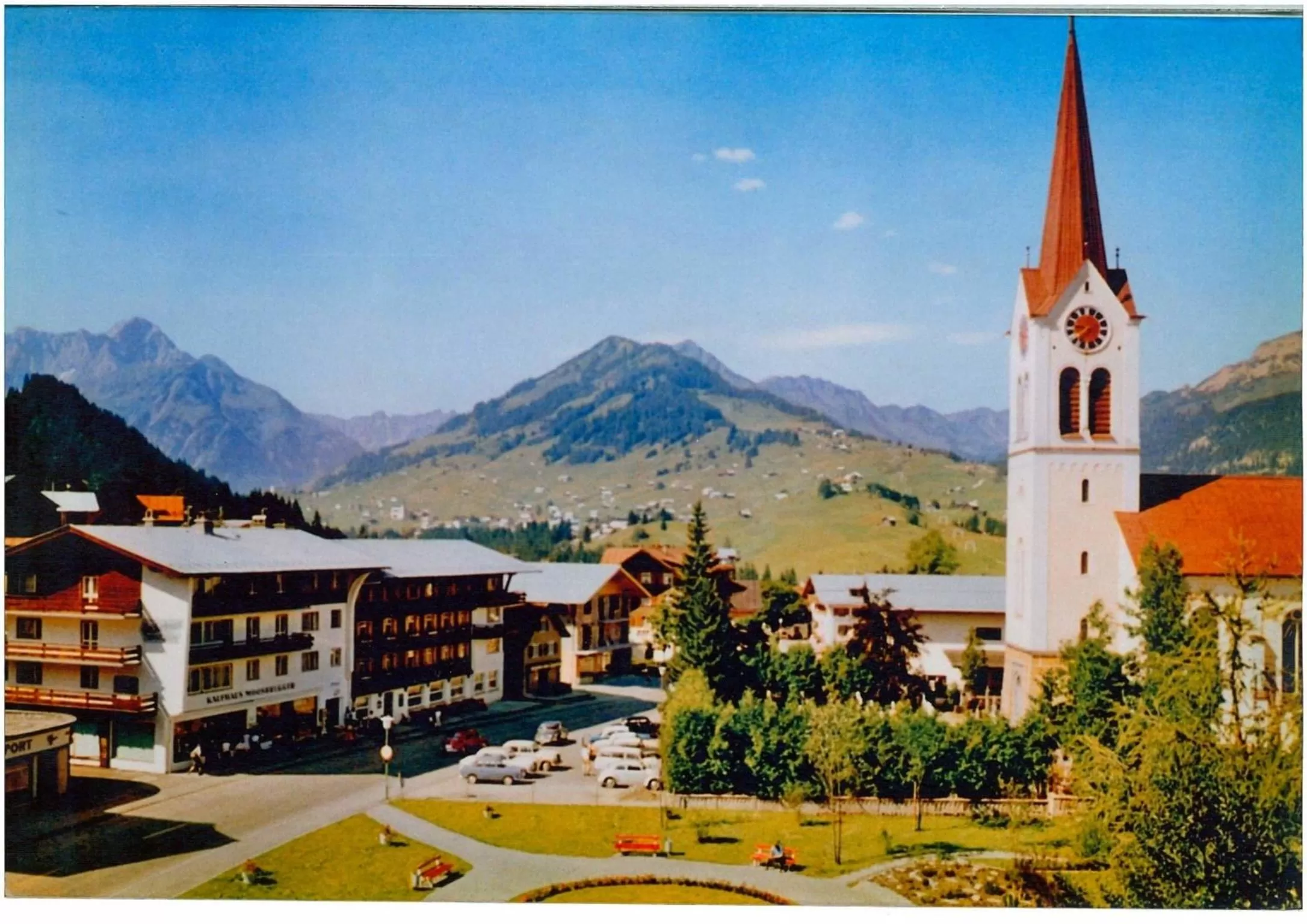 Bird's eye view in Hotel Riezler Hof