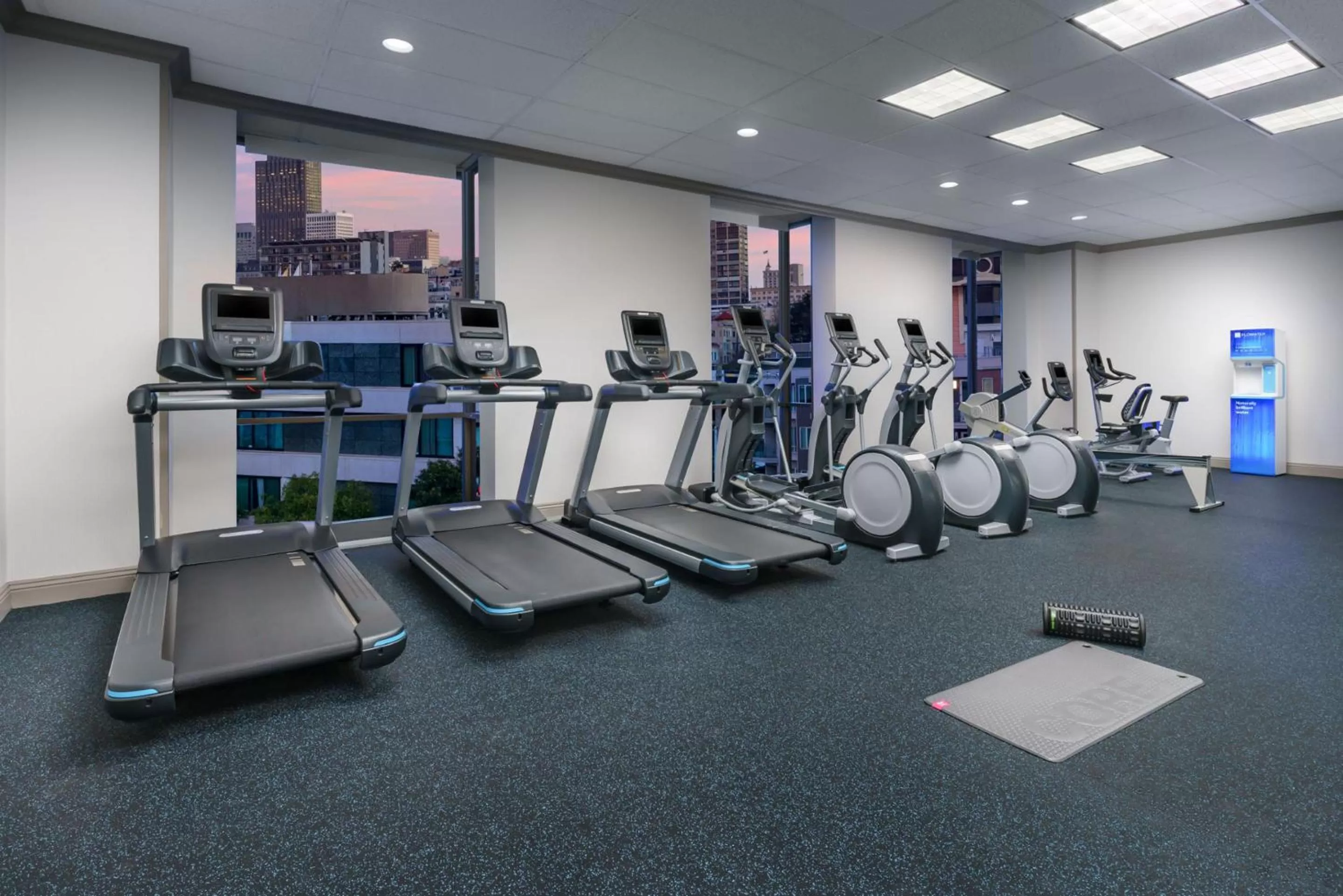 Fitness centre/facilities in Hotel Caza