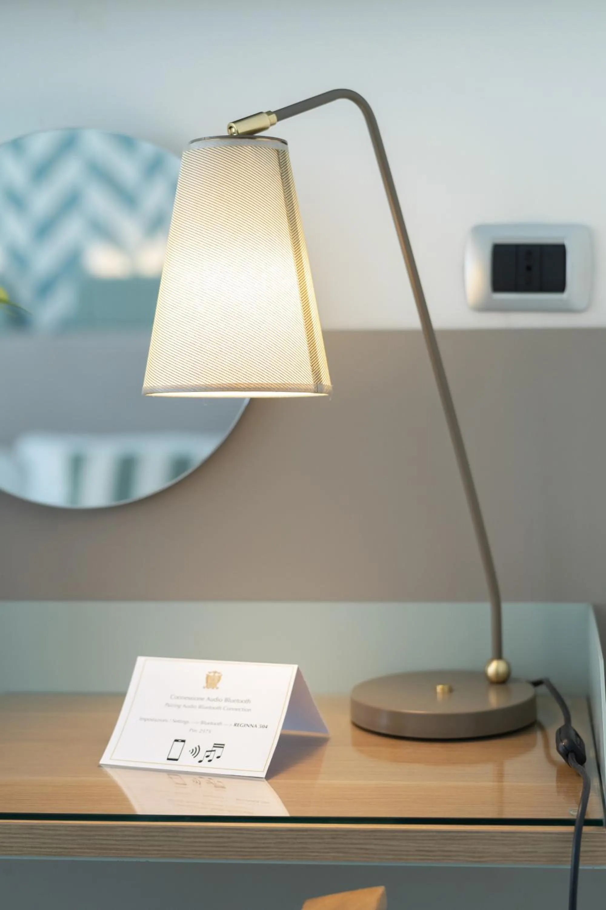 Decorative detail in Reginna Palace Hotel