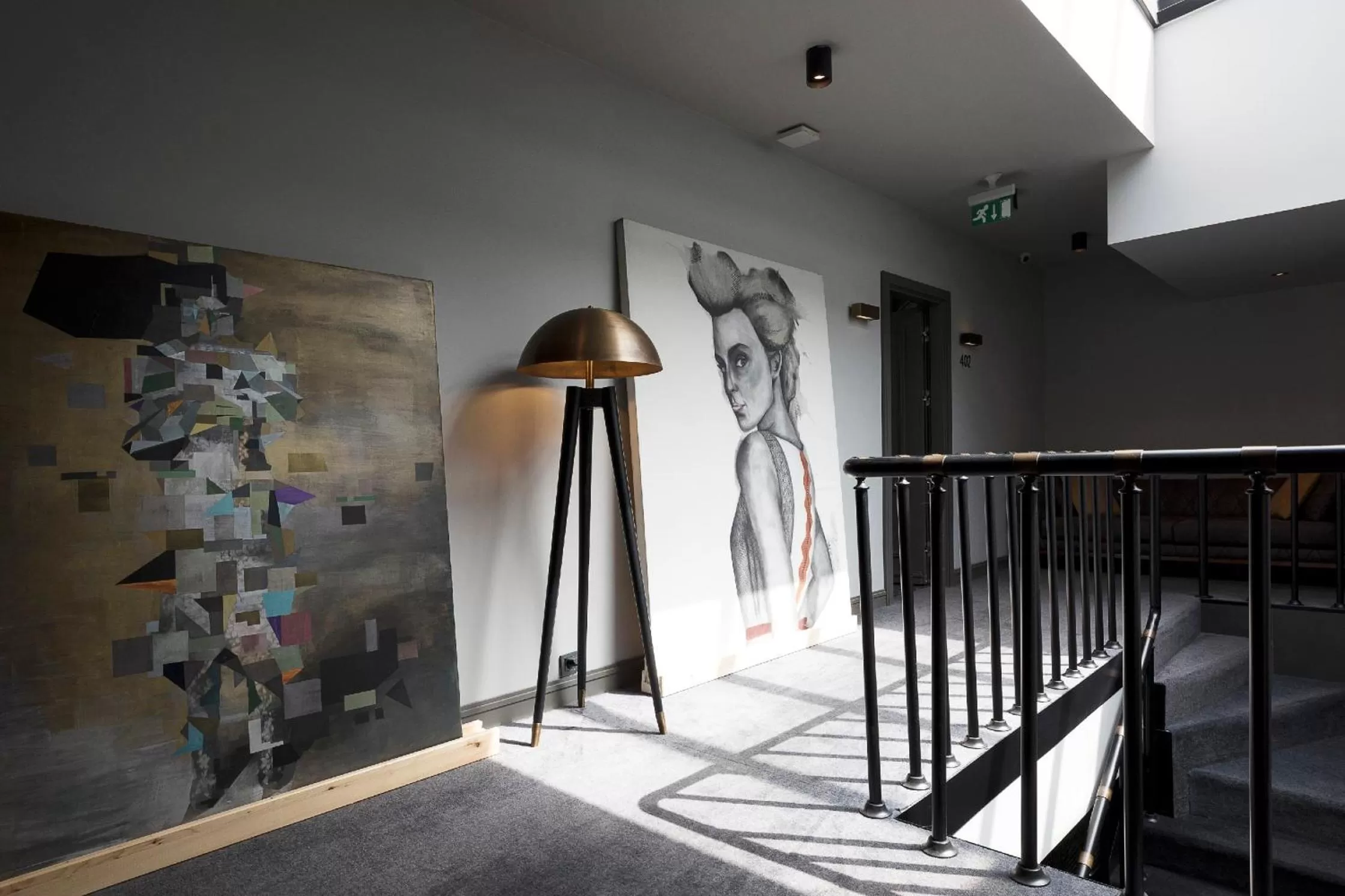 Floor plan in Nabu Hotel Karaköy