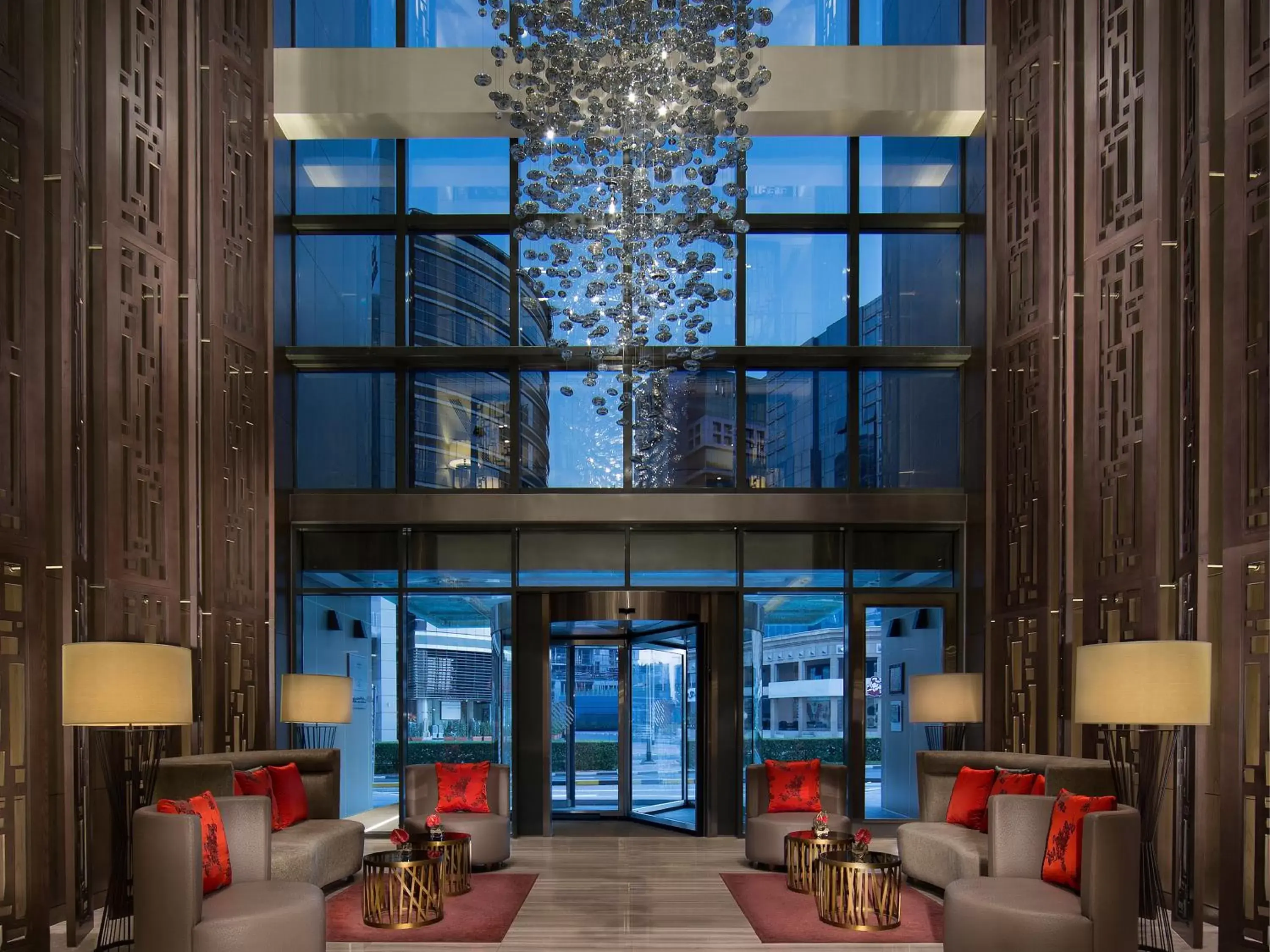 Lobby or reception in Pullman Dubai Creek City Centre Residences