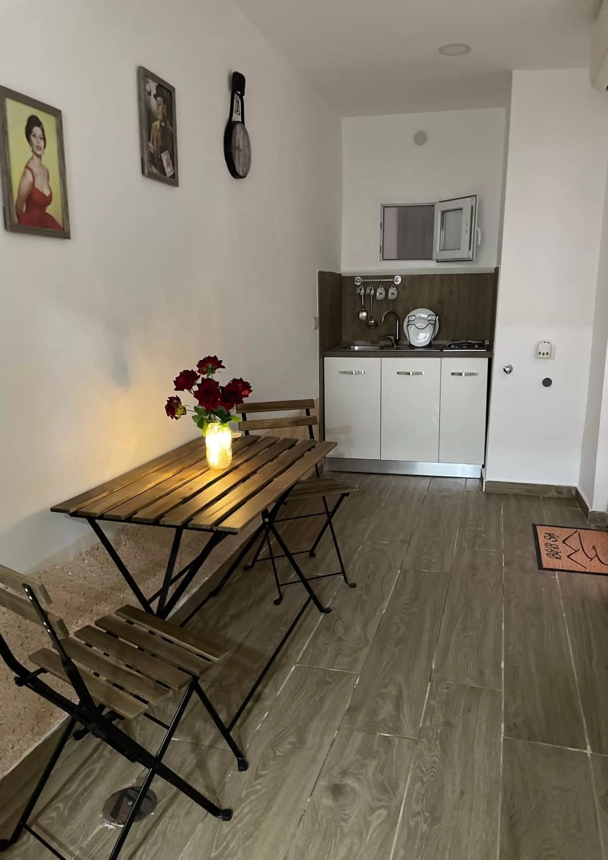 Kitchen/Kitchenette in B&B Sofi Napoli