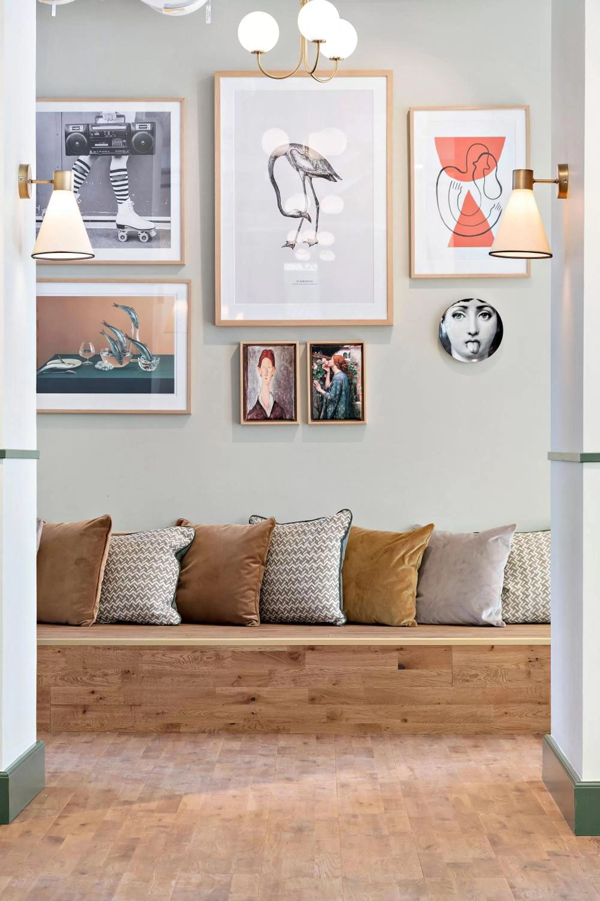 Living room in Hotel Giò; BW Signature Collection