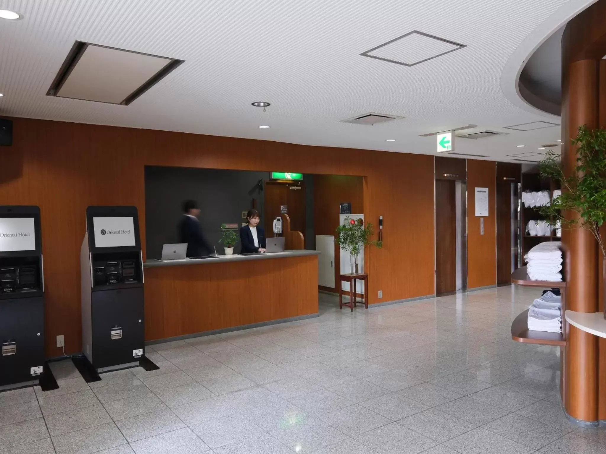 Area and facilities, Lobby/Reception in Fukuyama Oriental Hotel