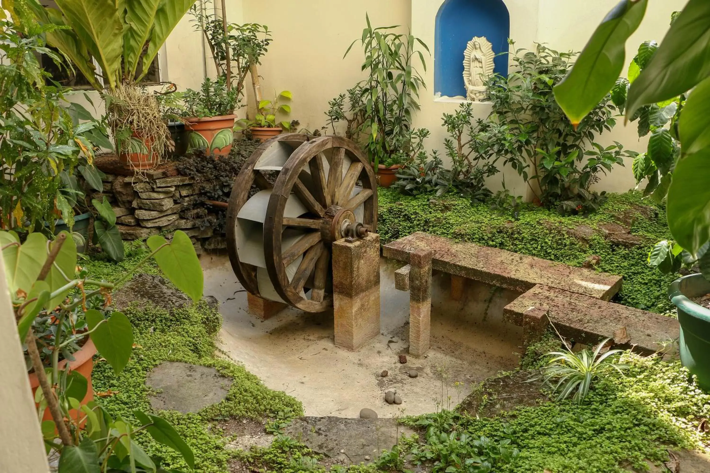 Patio in Hotel Villa Serena San Benito Patio in Hotel Villa Serena San Benito