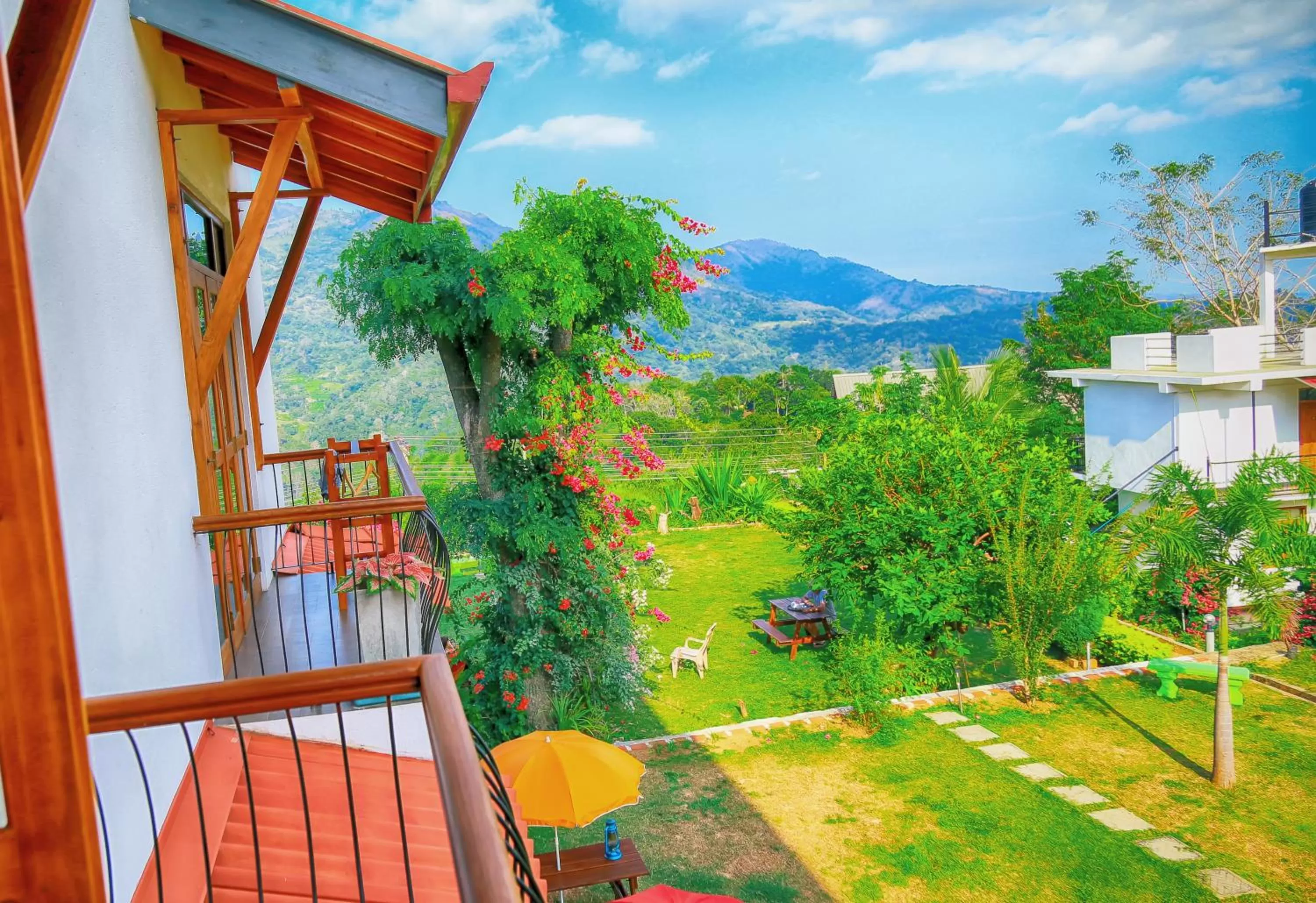 Garden, Balcony/Terrace in Feelin' good Resort
