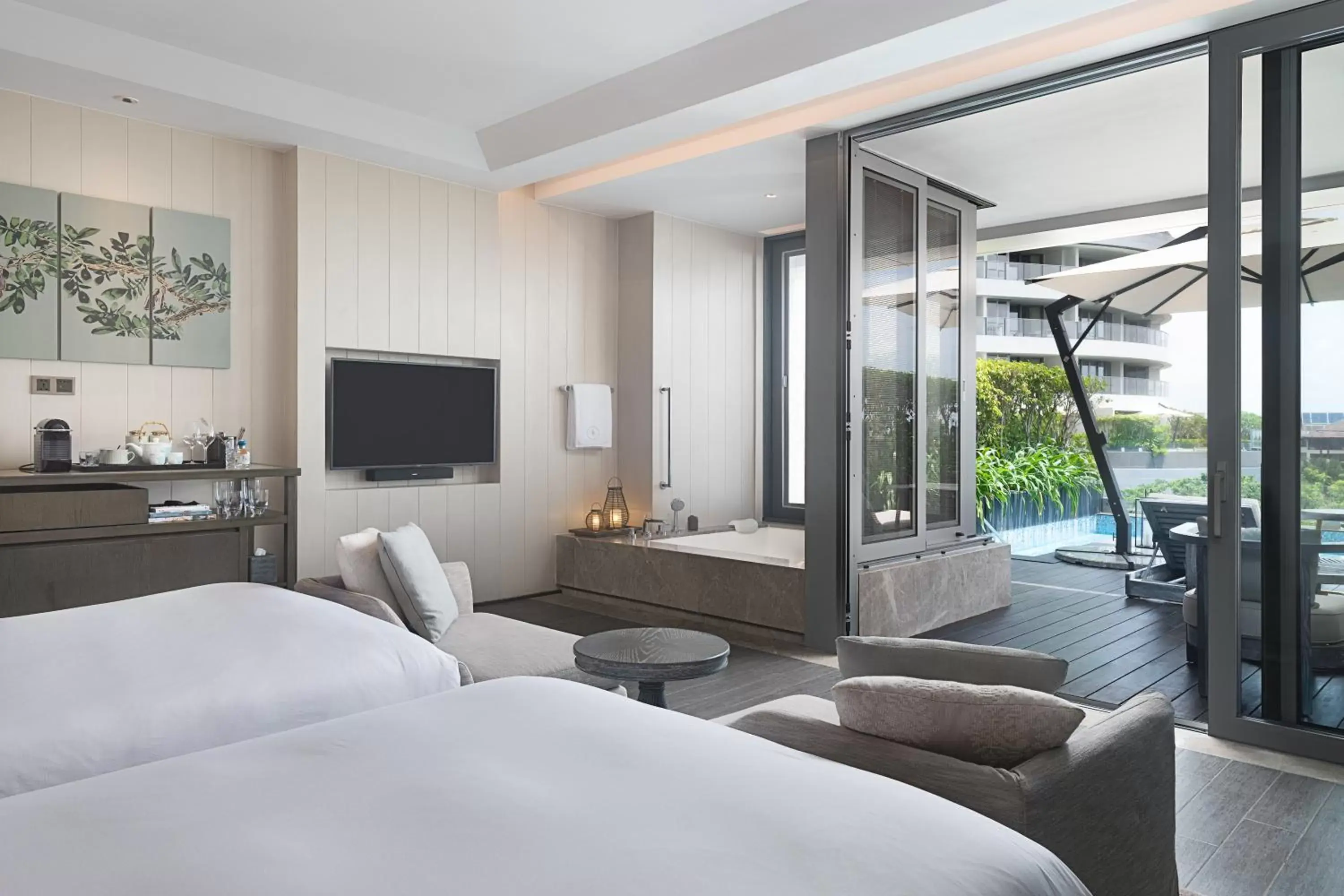 Bedroom in Rosewood Sanya