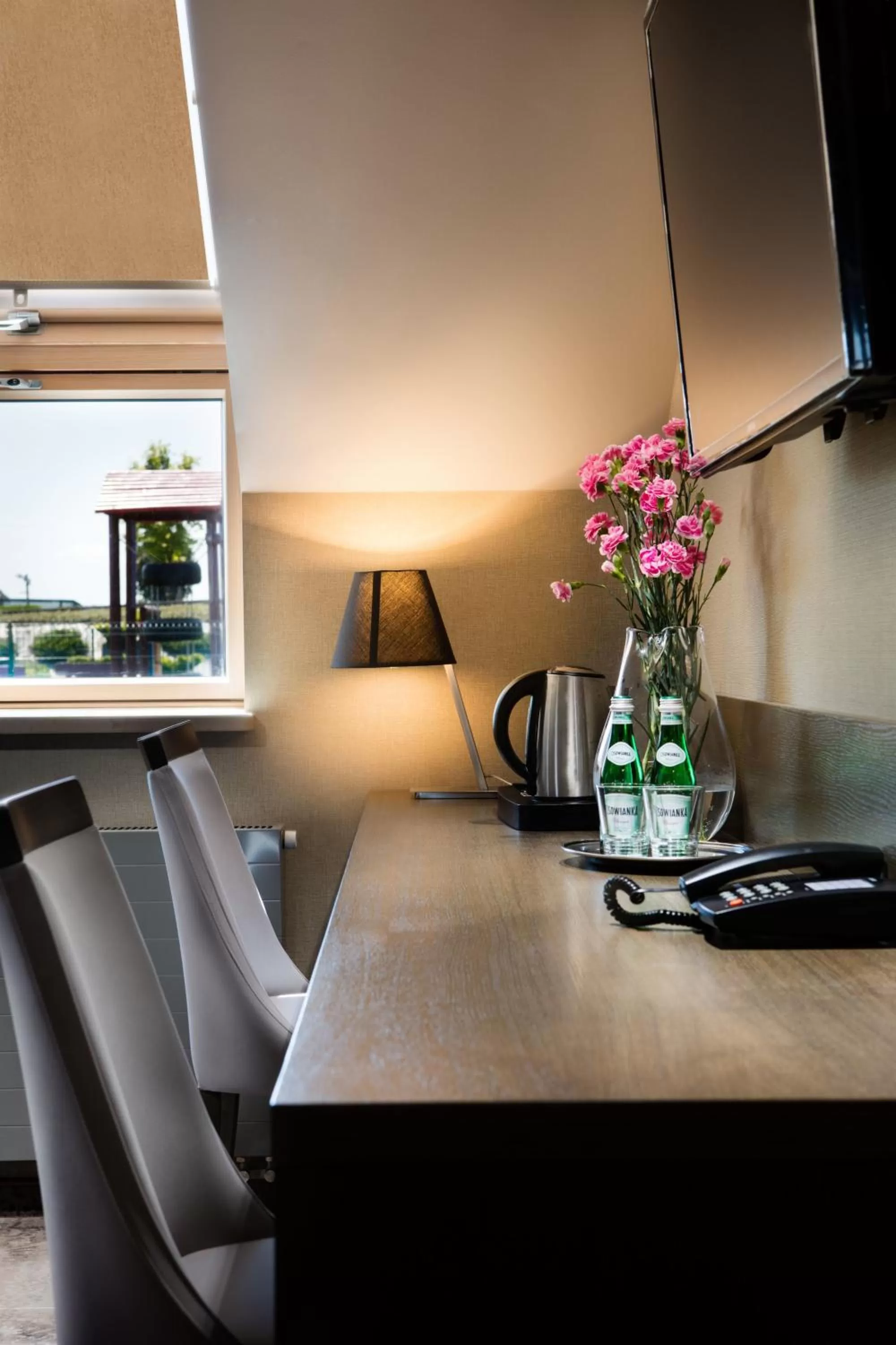 Decorative detail in Hotel Szary Residence