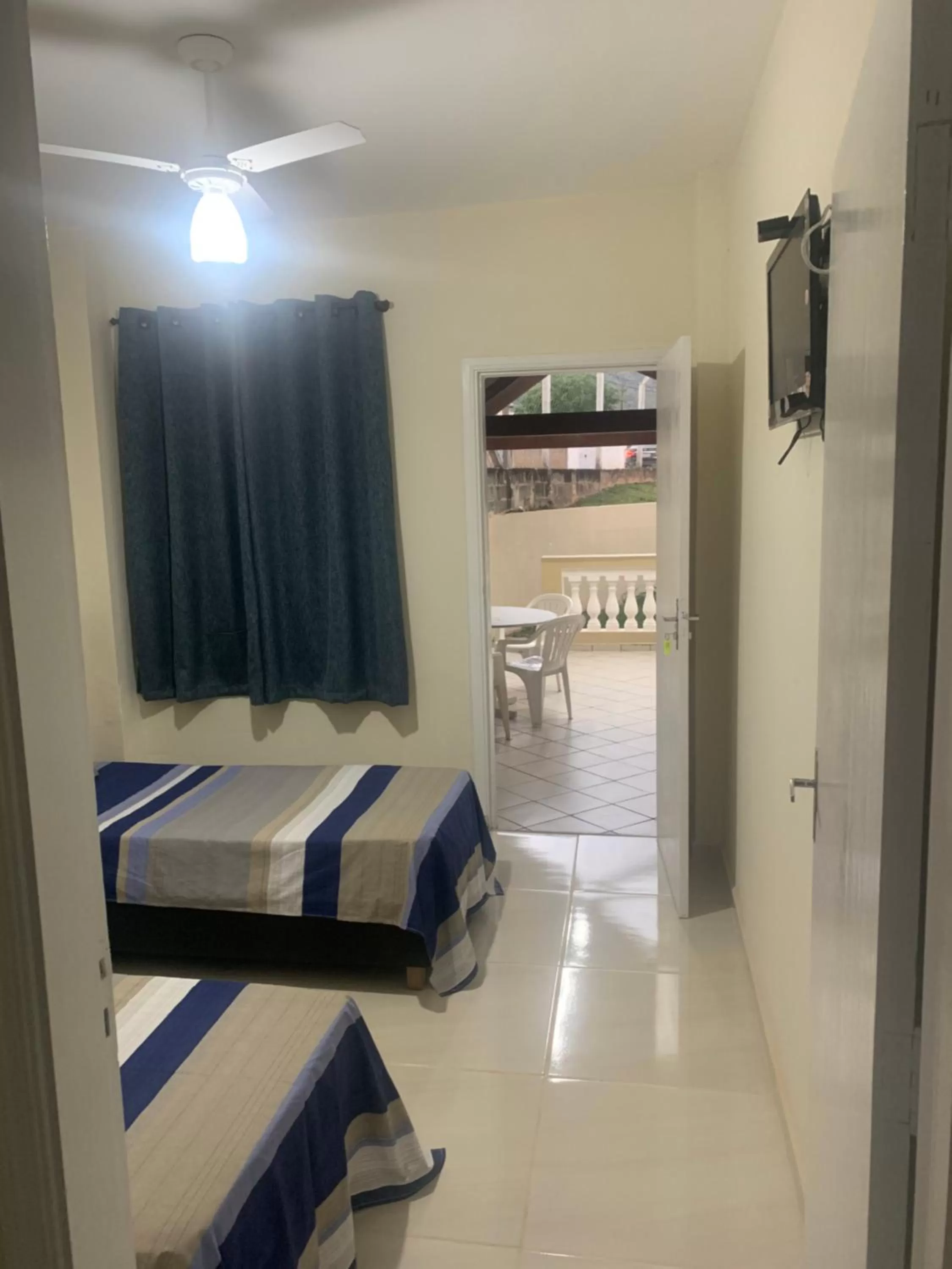 Bed in Ananda pousada chalé