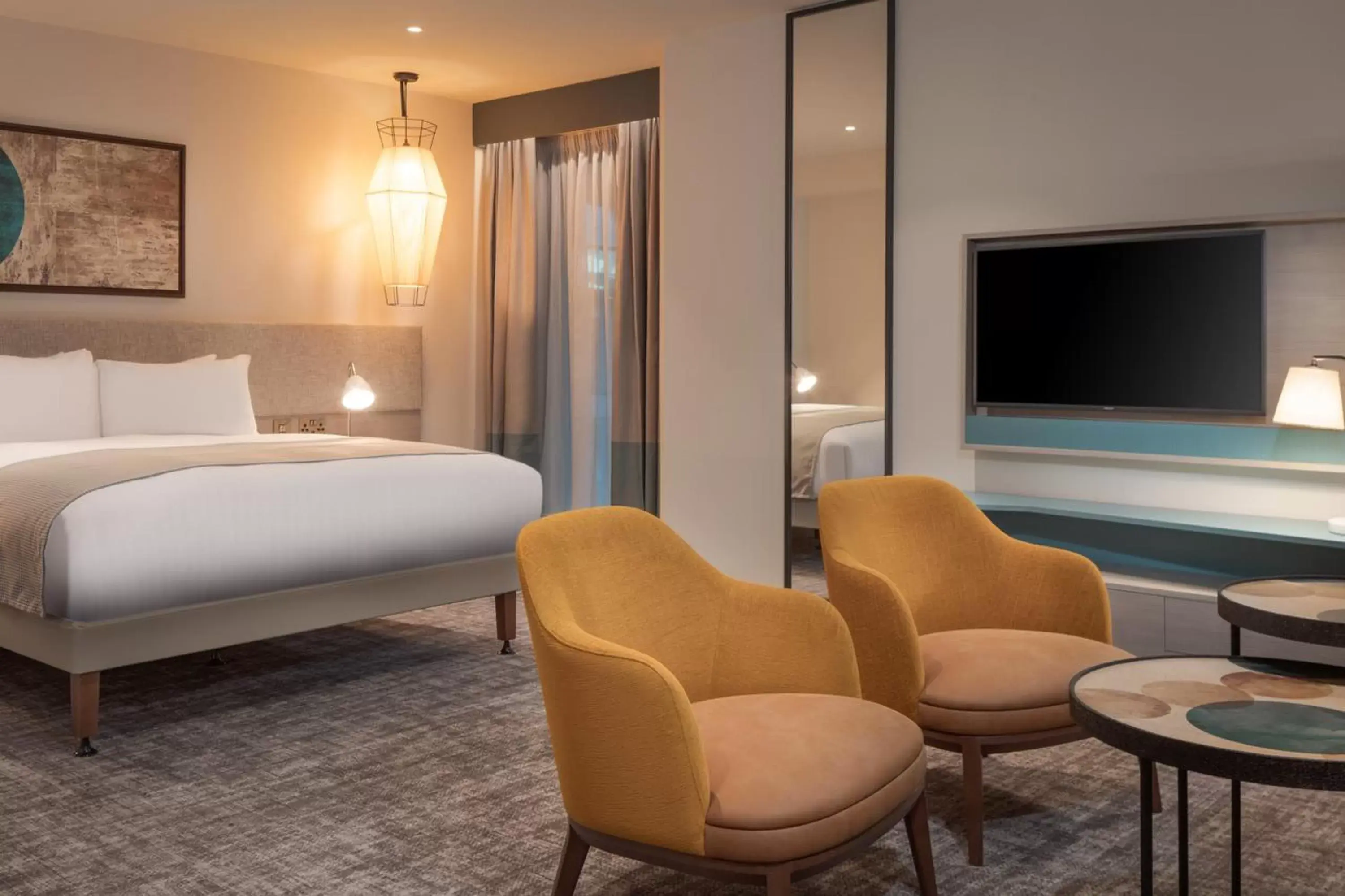 Bed in Staybridge Suites London Heathrow - Bath Road, an IHG Aparthotel Bed in Staybridge Suites London Heathrow - Bath Road, an IHG Aparthotel