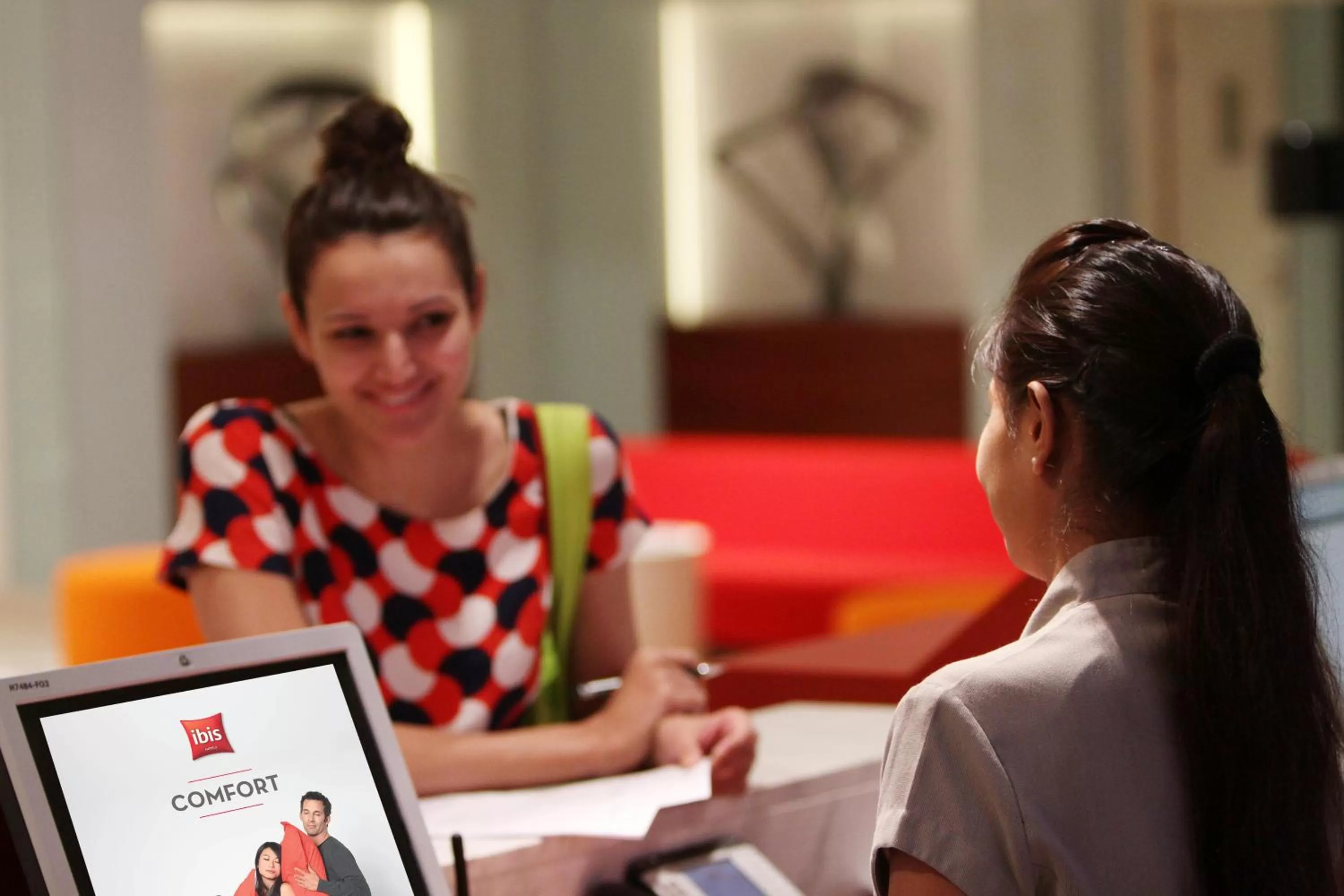Lobby or reception in ibis New Delhi Aerocity - An Accor Brand