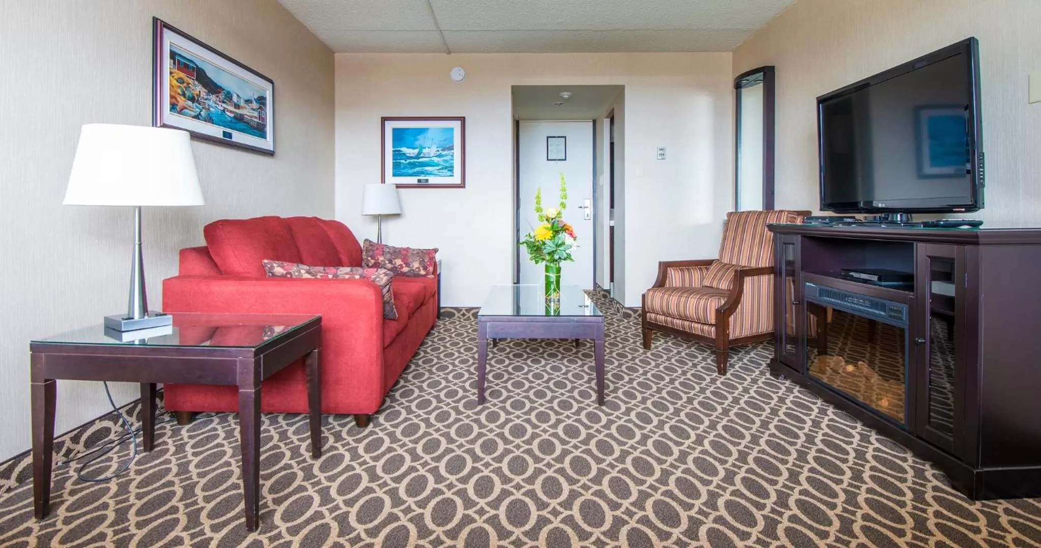 Living room in Clarenville Inn