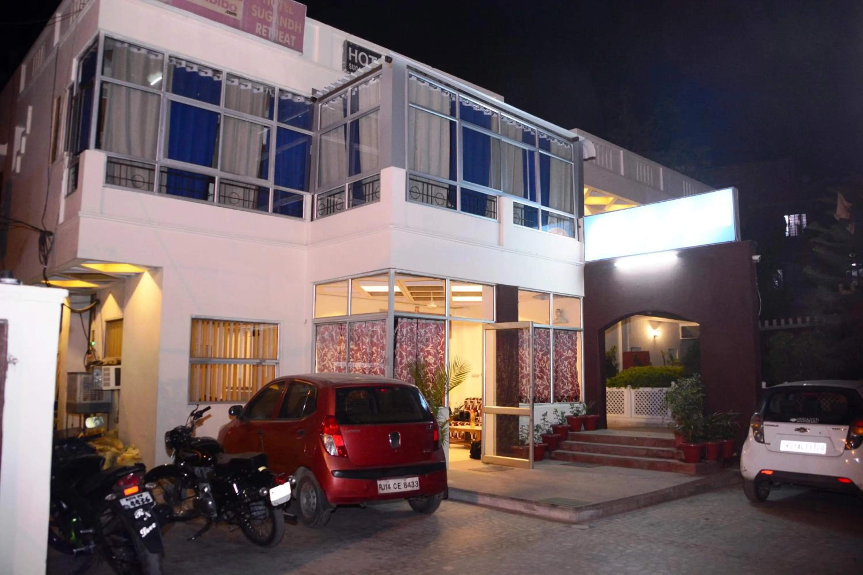 Property building in Hotel Sugandh Retreat Jaipur