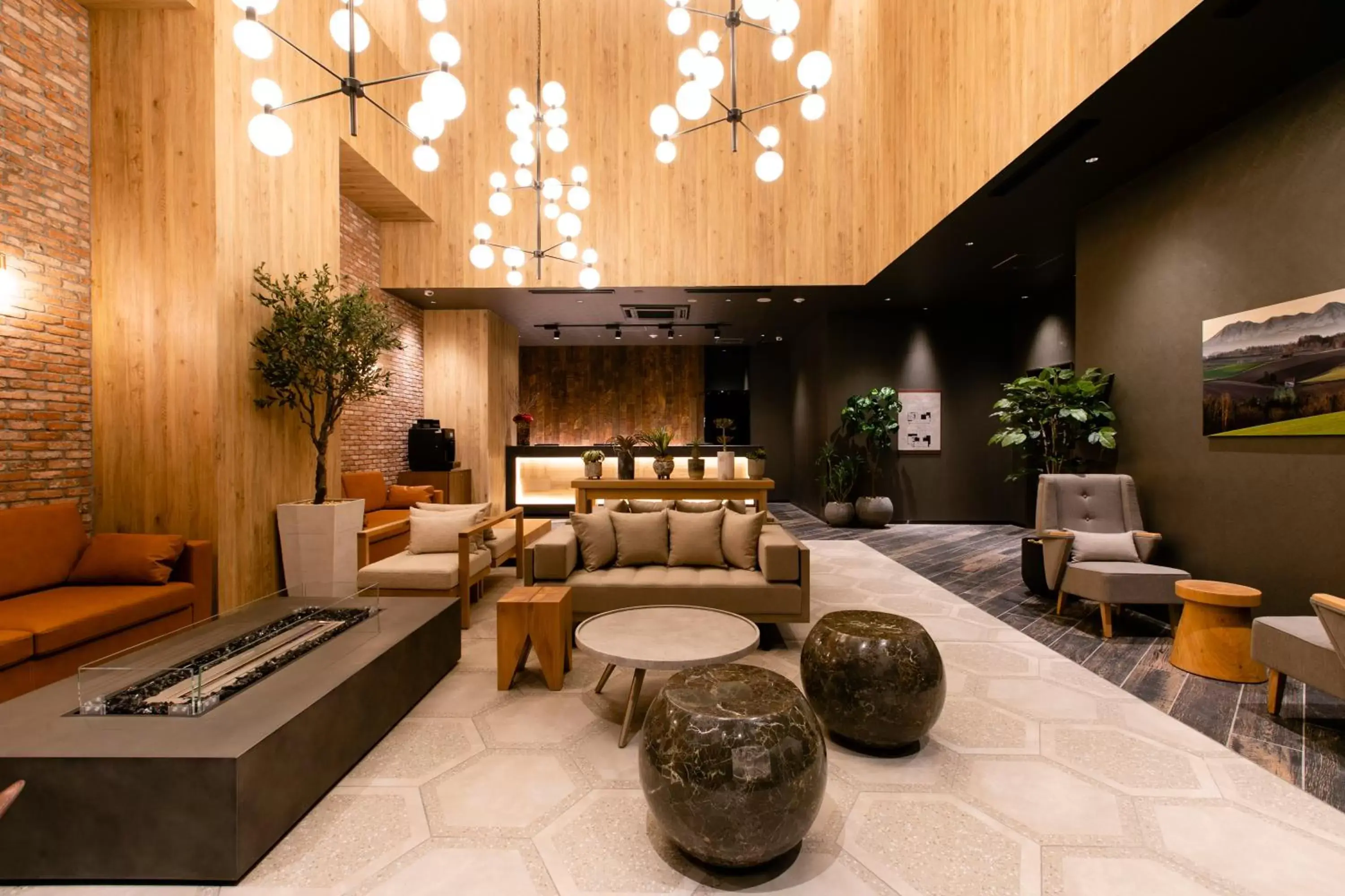 Lobby or reception, Lobby/Reception in Hotel Wing International Sapporo Susukino