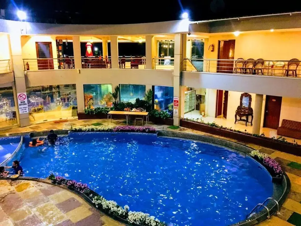 Pool view in The Center Court Resort & Spa Pool view in The Center Court Resort & Spa