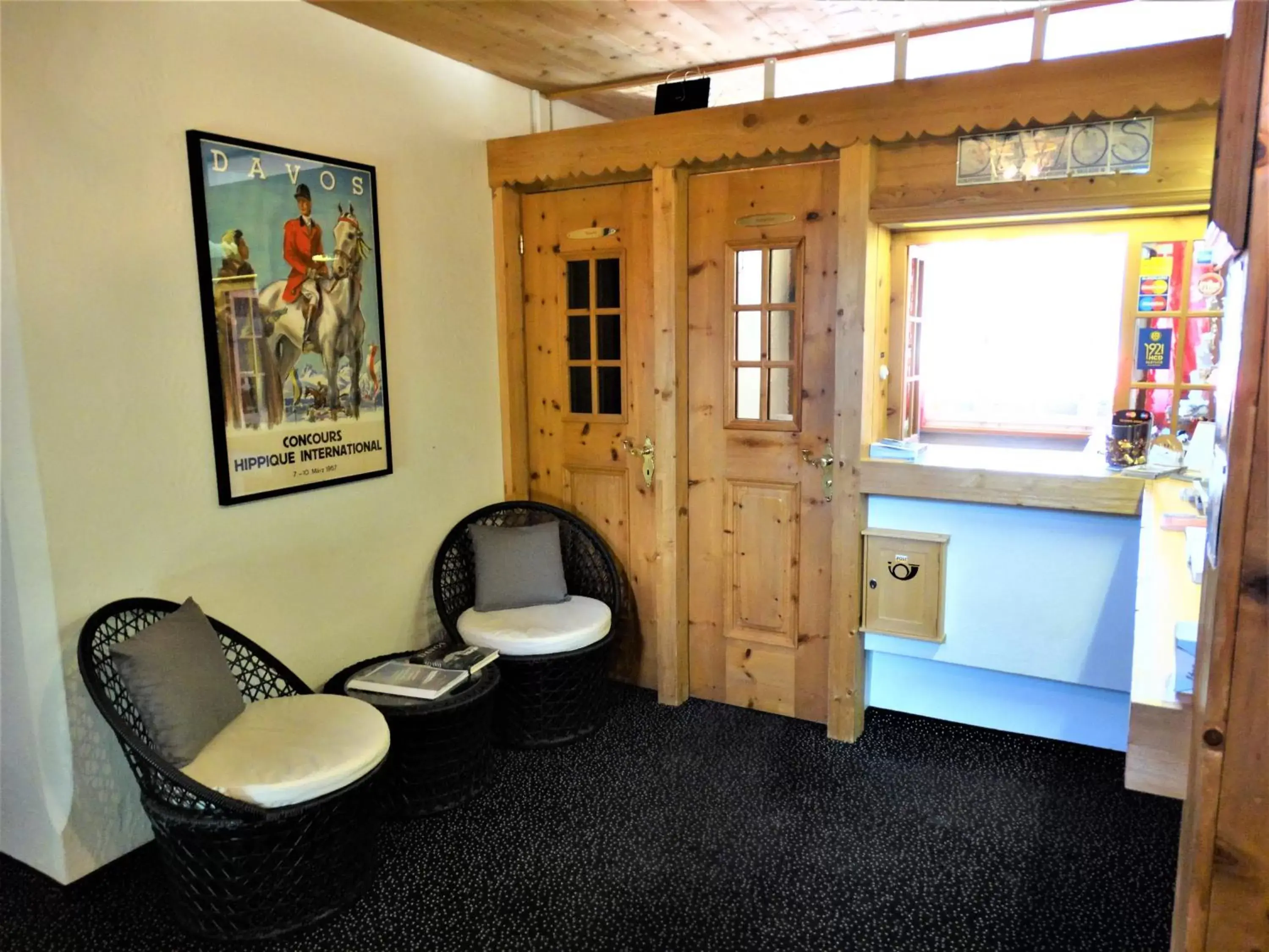 Lobby or reception, Seating Area in Hotel Bündnerhof